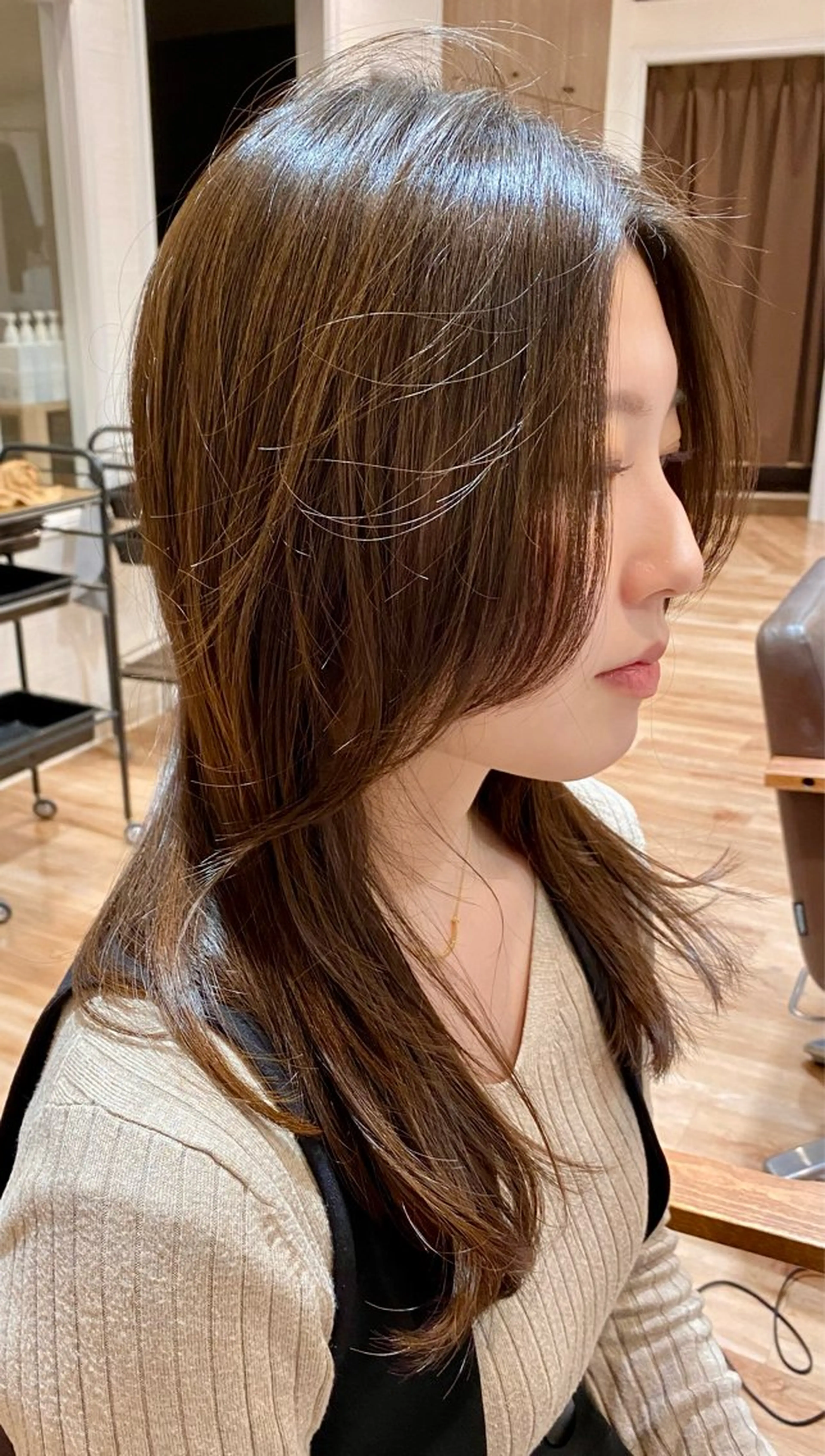 ロング カット トリートメント イシカワ ユウタのヘアスタイル