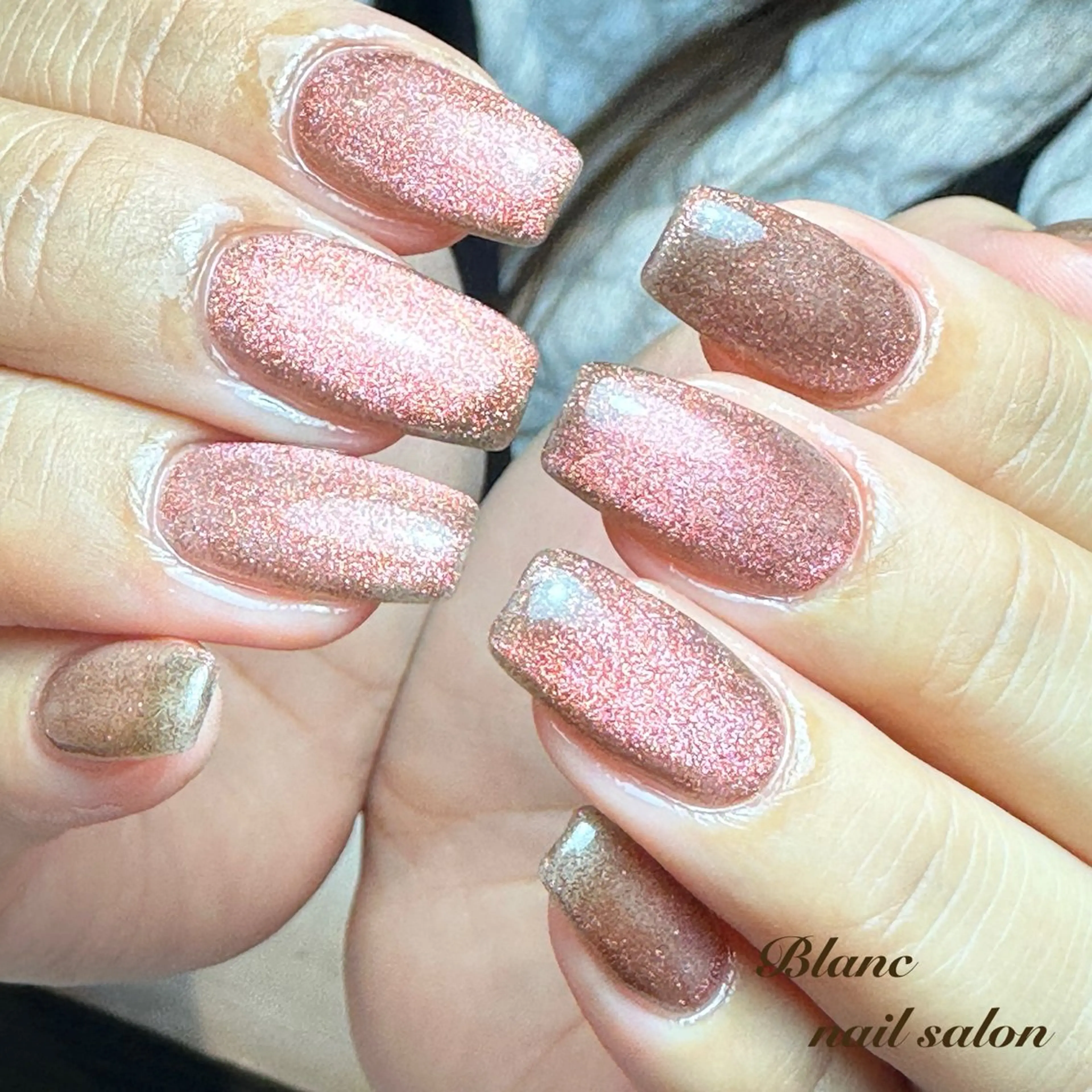 ネイル マグネットネイル Blanc ブランのネイルデザイン