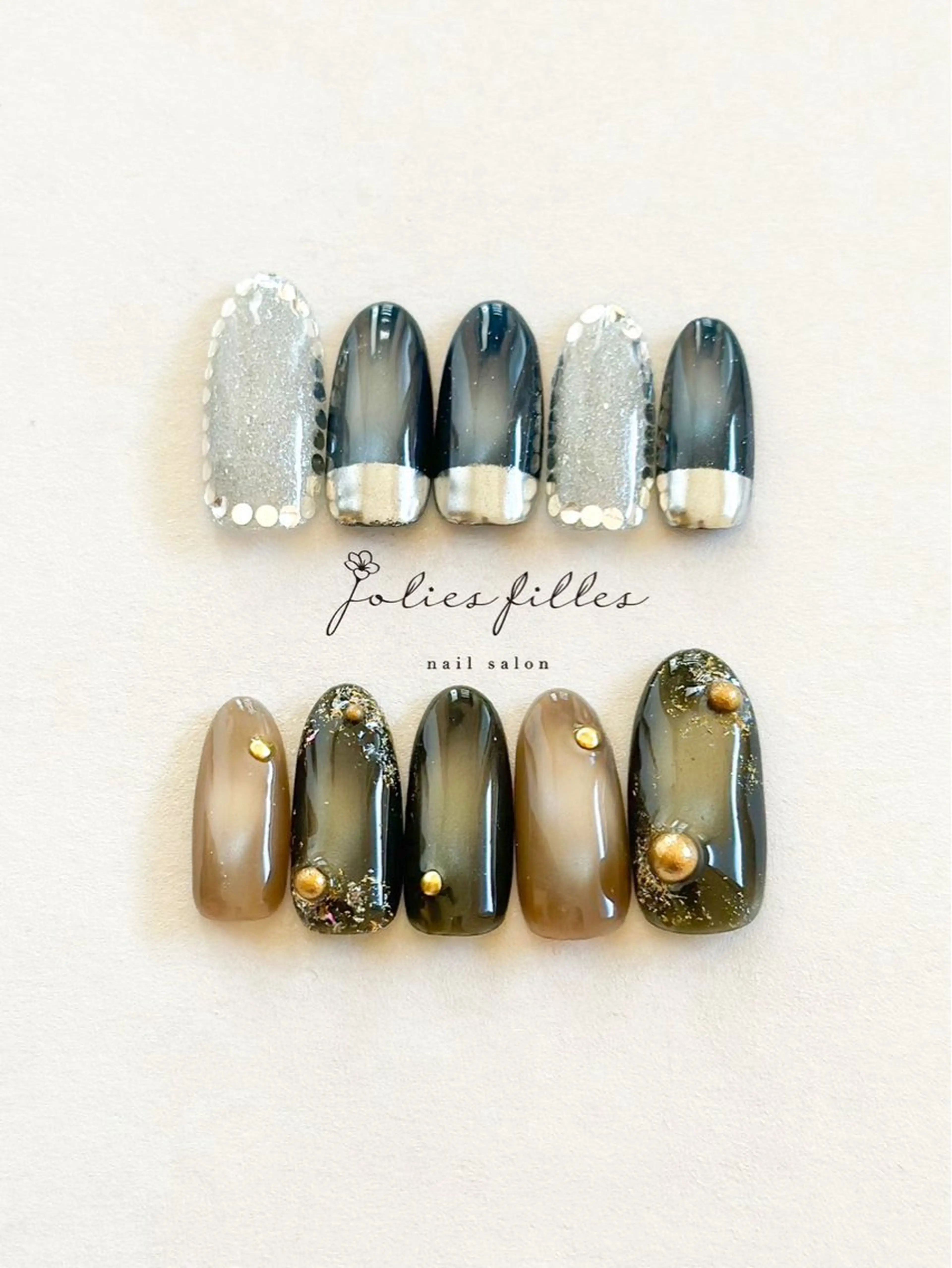 ネイル ハンドネイル ジョリフィーユ 中出のネイルデザイン