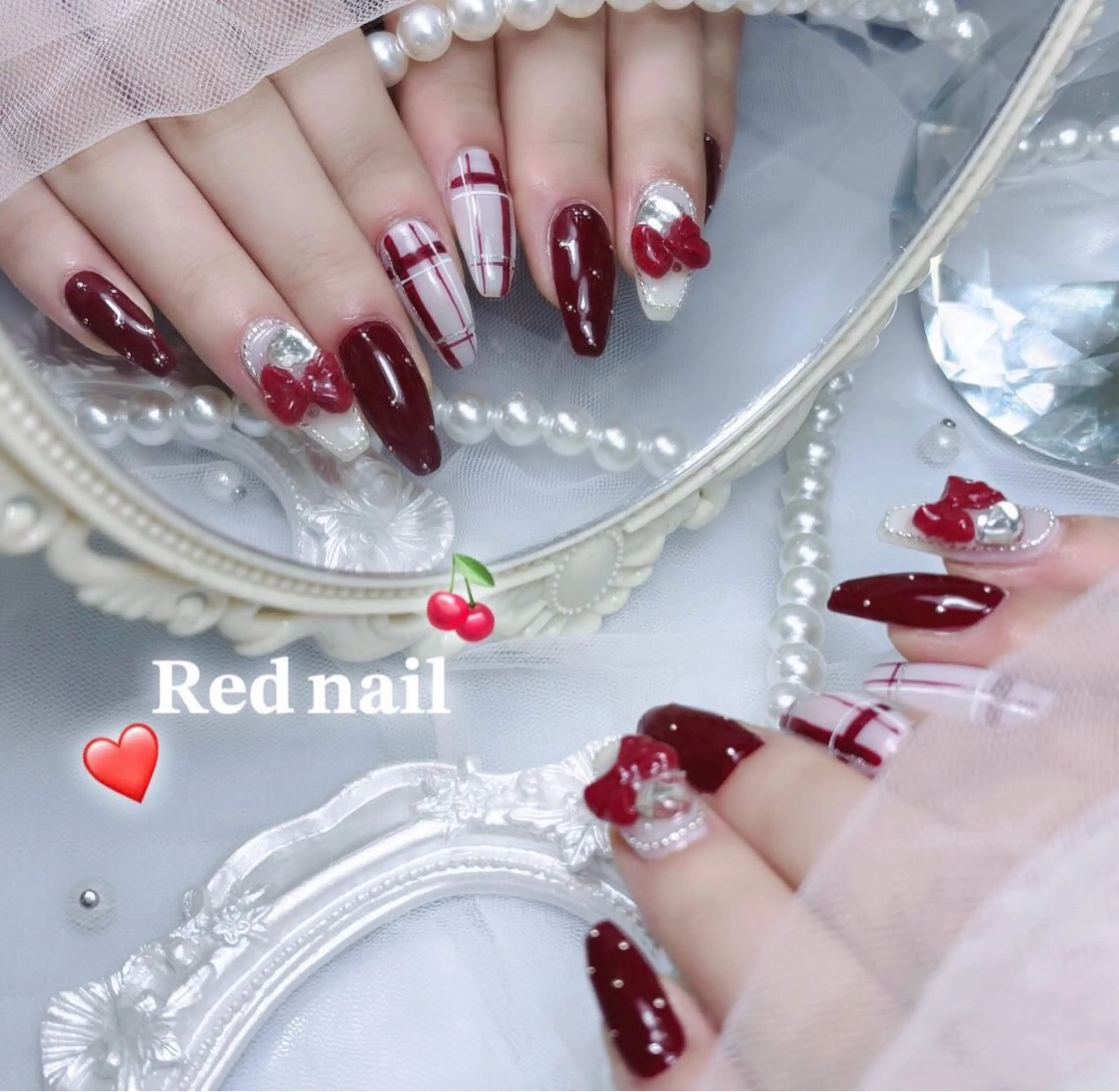 ネイル アートネイル ♡エルバイノリコ 吉澤【パラジェル有】のネイルデザイン