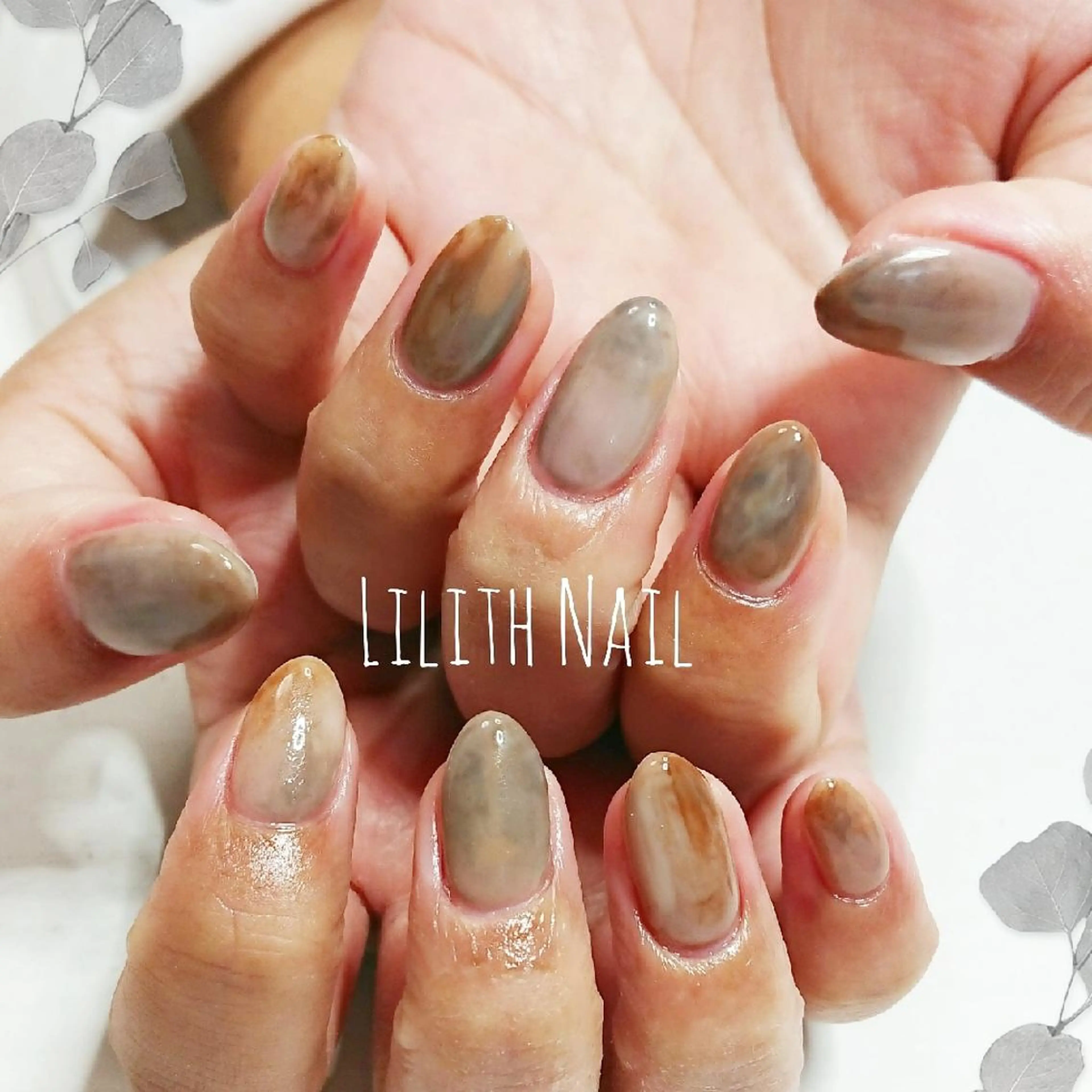 ネイル ニュアンスネイル ハンドネイル Lilith Nailのネイルデザイン
