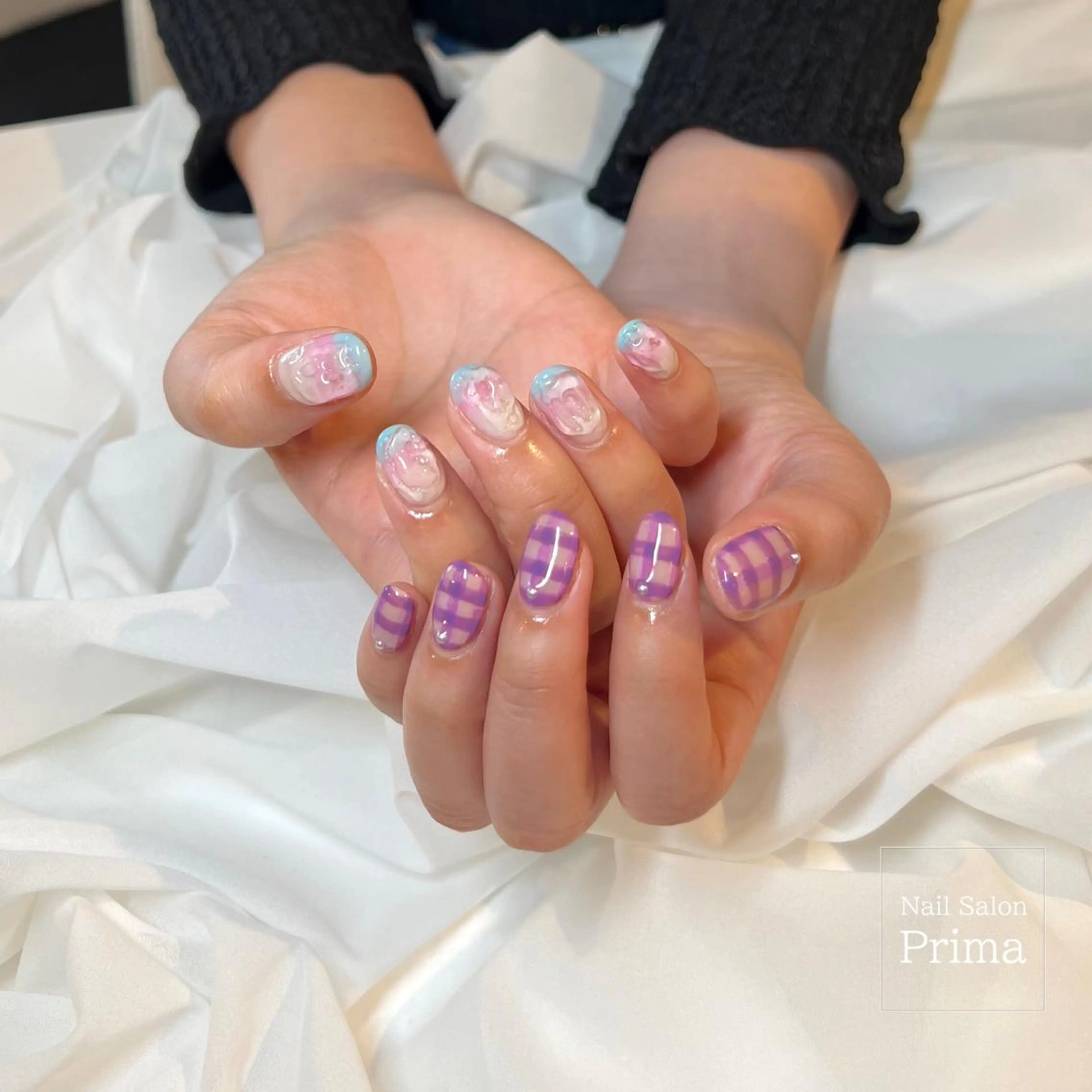 ミディアム ネイル SalonPrima Nail & Eyeのマツエク・マツパデザイン