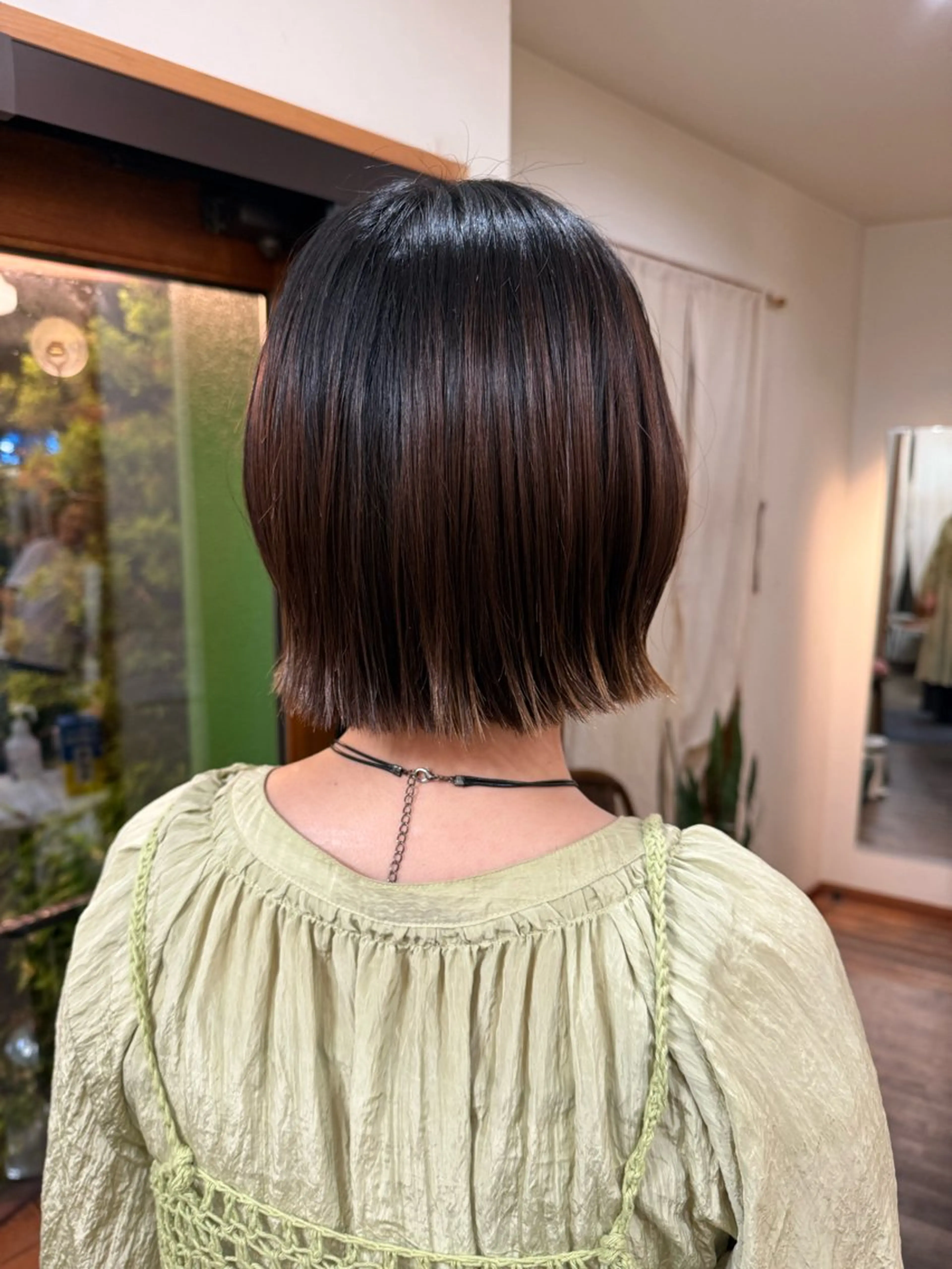 ボブカット(切りっぱなしボブ)の写真