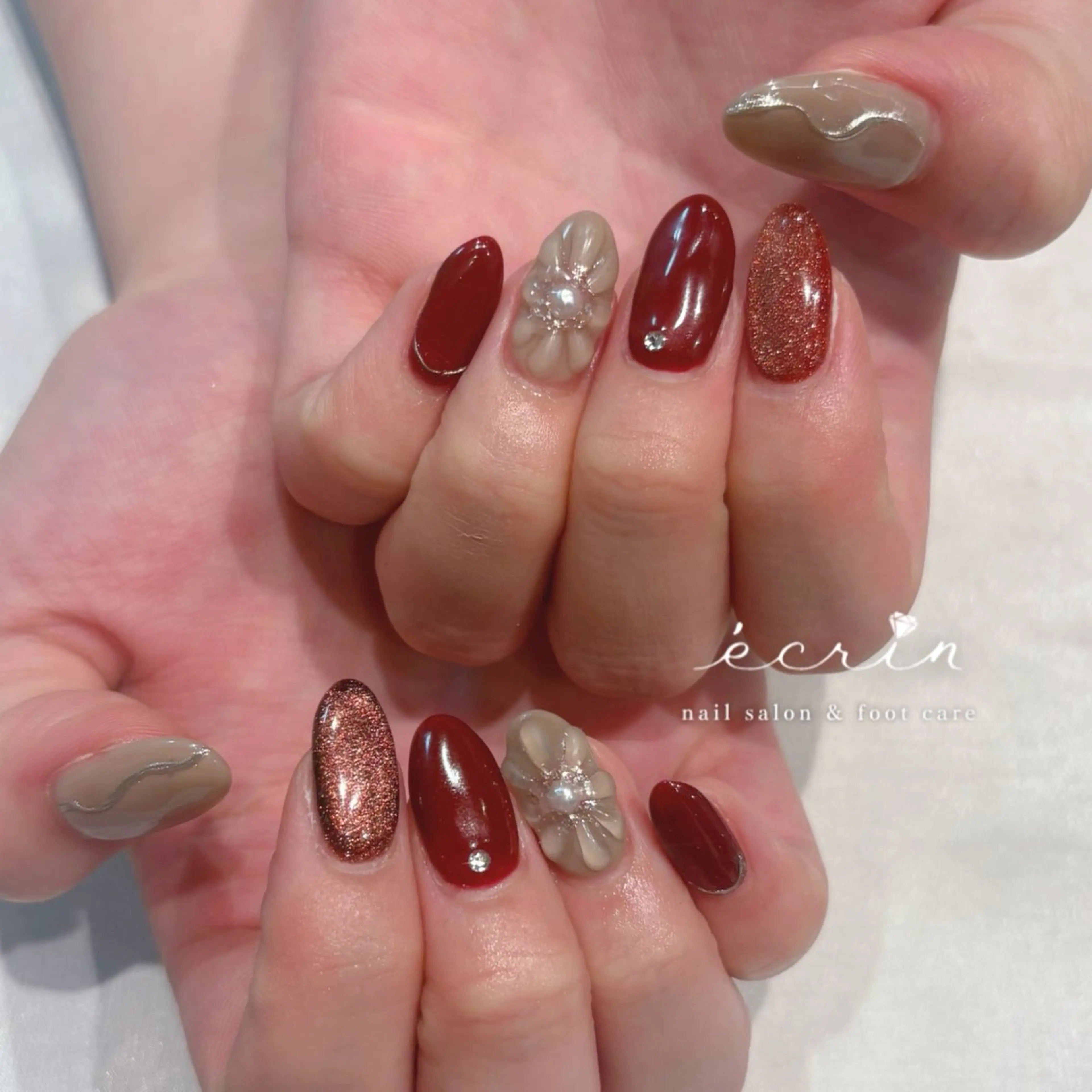 ネイル ecrin エクラン Haruka🌼のネイルデザイン