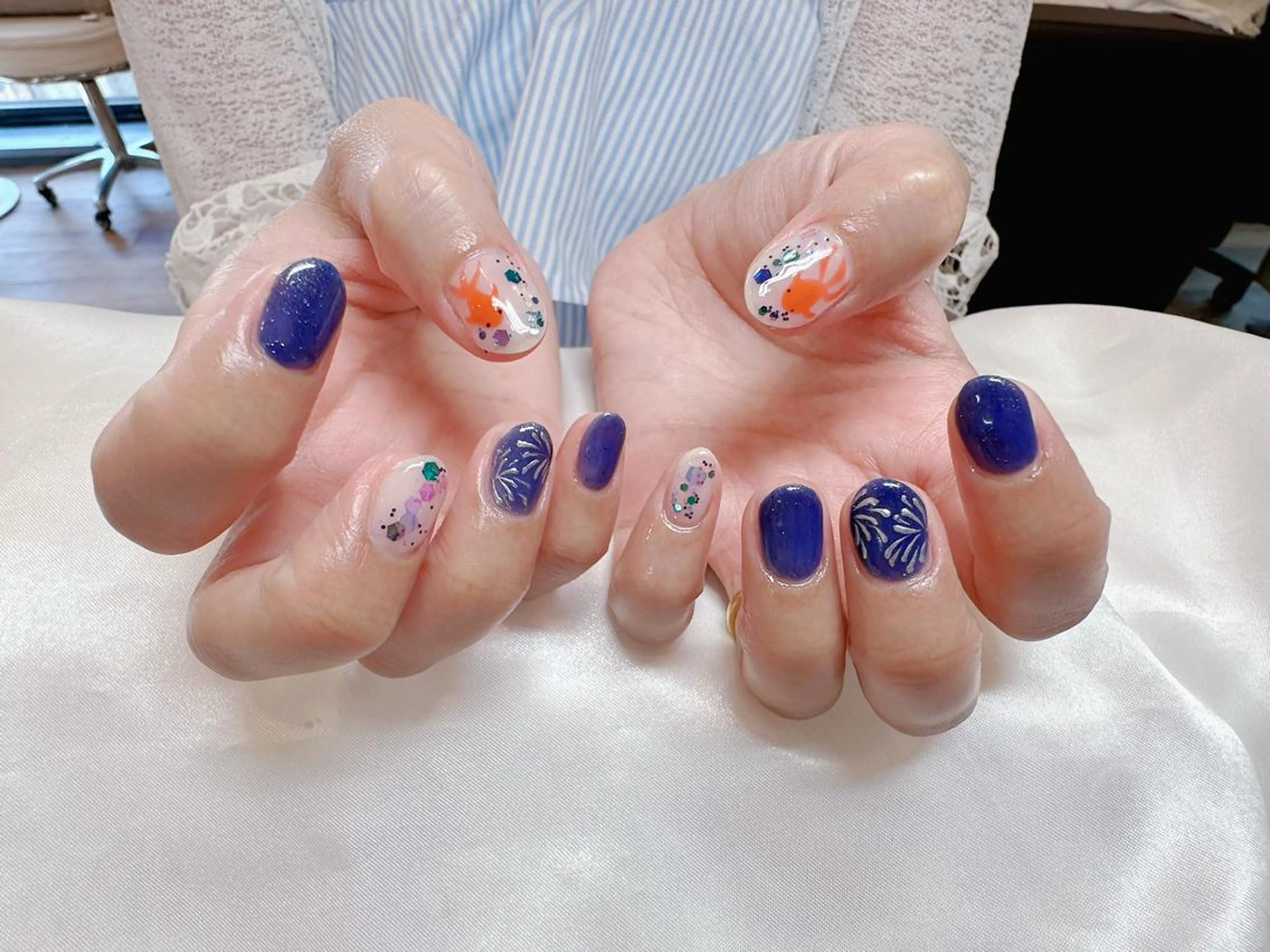 ネイル Ui_Amor (パラジェル)のネイルデザイン