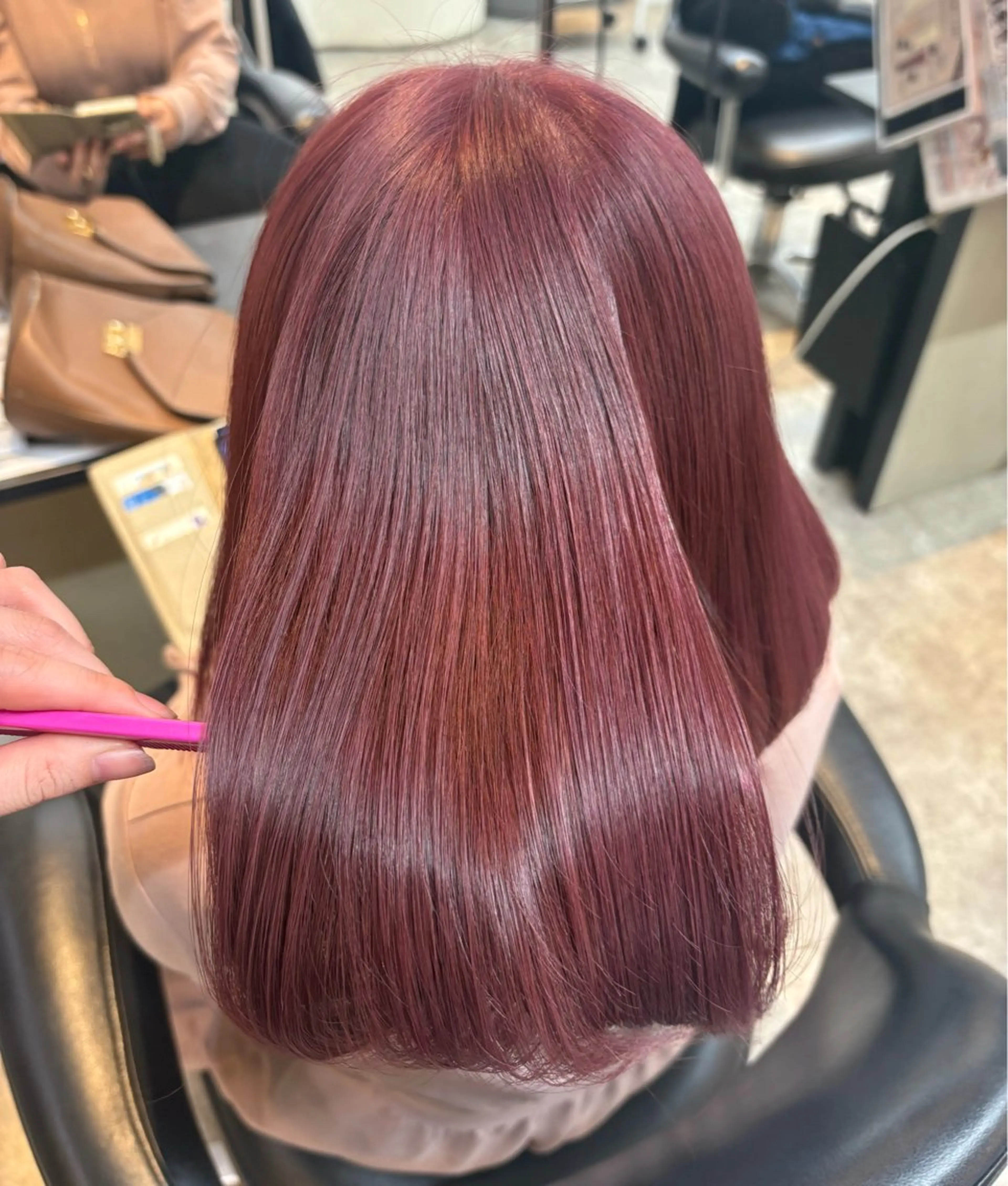 ショート カラー 札幌艶髪/透明感 カラー🍓さつき🍓のヘアスタイル