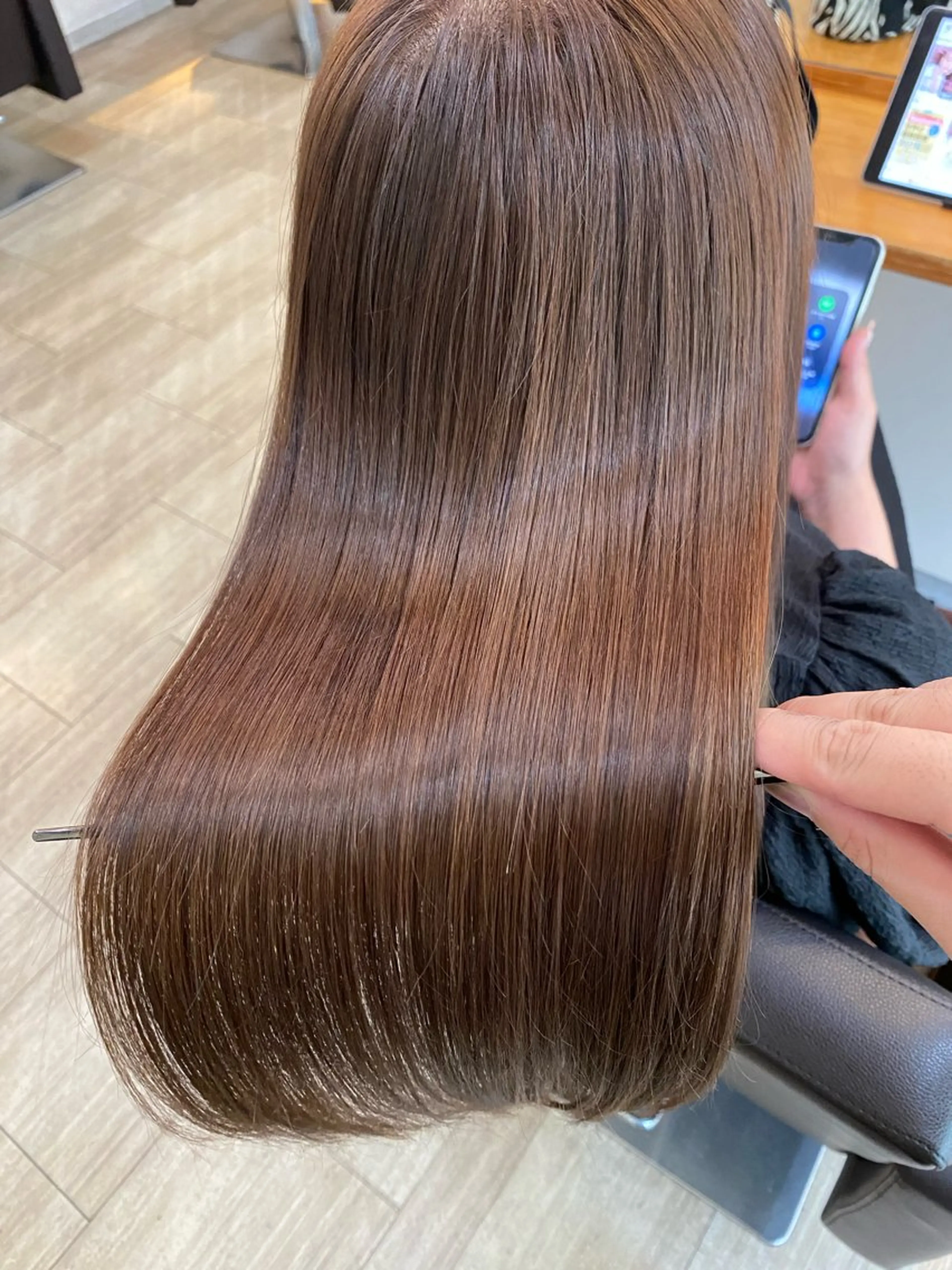 ロング 髪質改善 トリートメント CABANON所属・和歌山髪質改善 那須優太のヘアスタイル