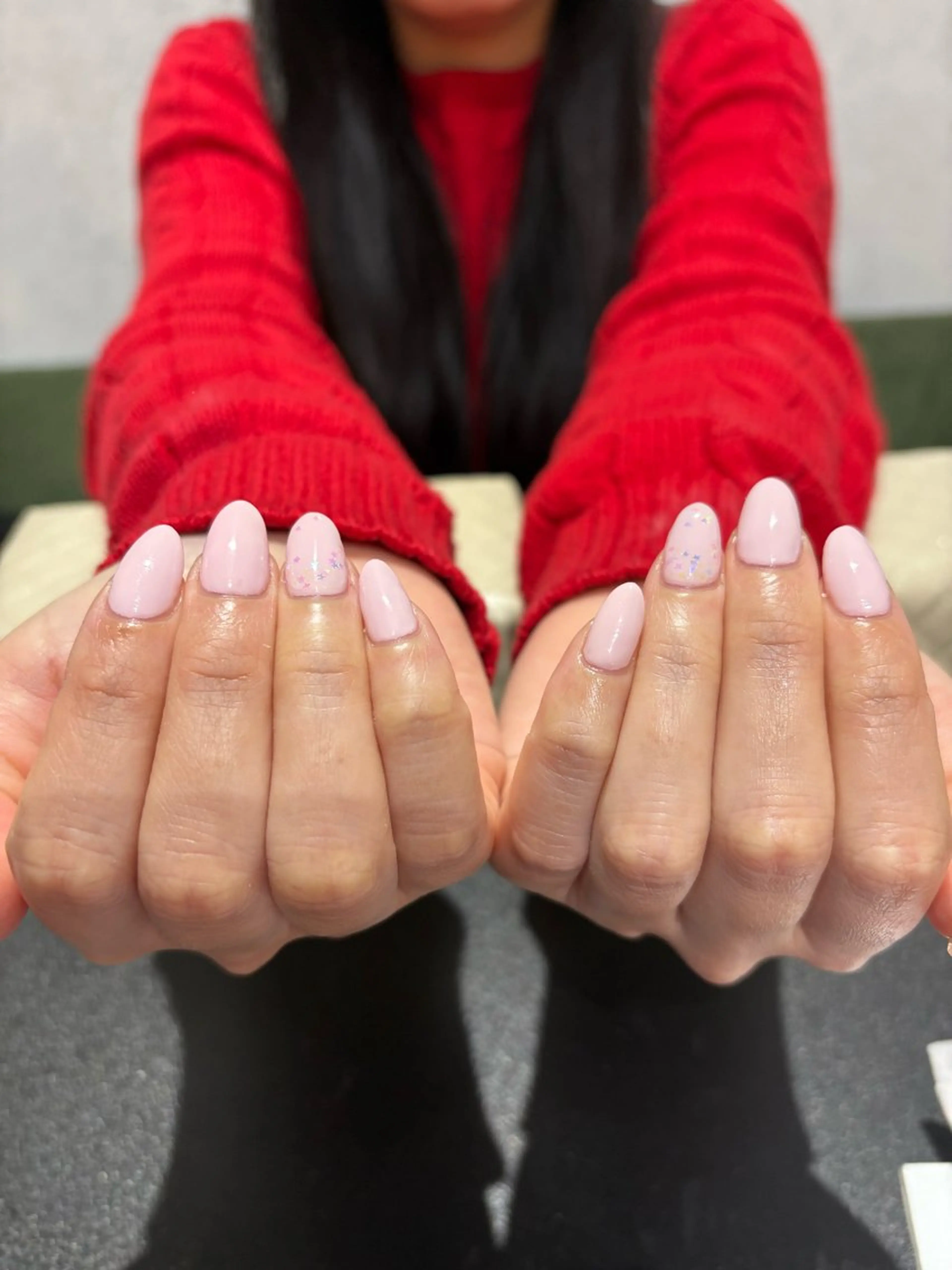 ネイル キラキラネイル パステルネイル ピンク neo.nail柏 Mutsumiのネイルデザイン