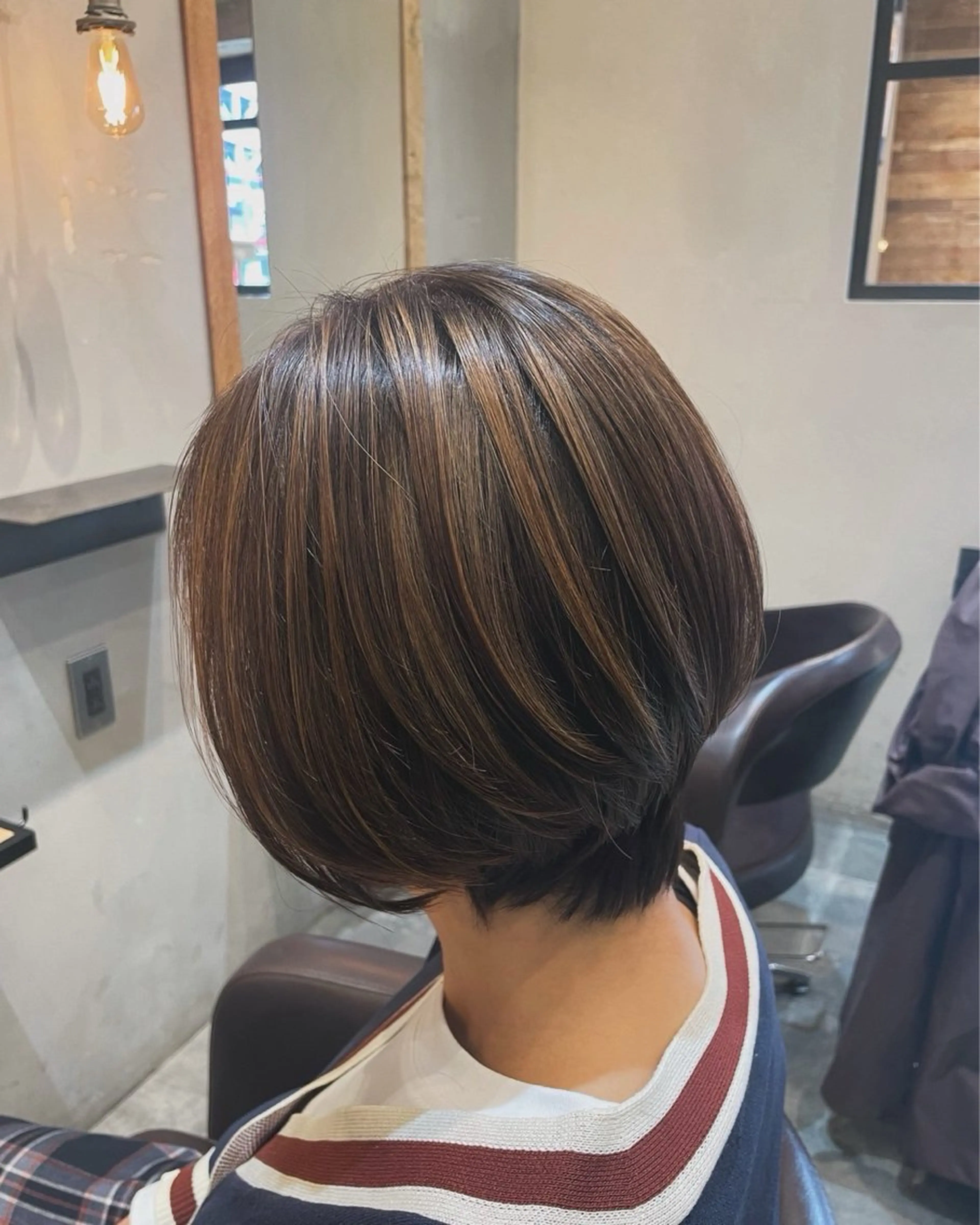 ショート ショートヘア 《PARAGO緑橋》 内田美結のヘアスタイル