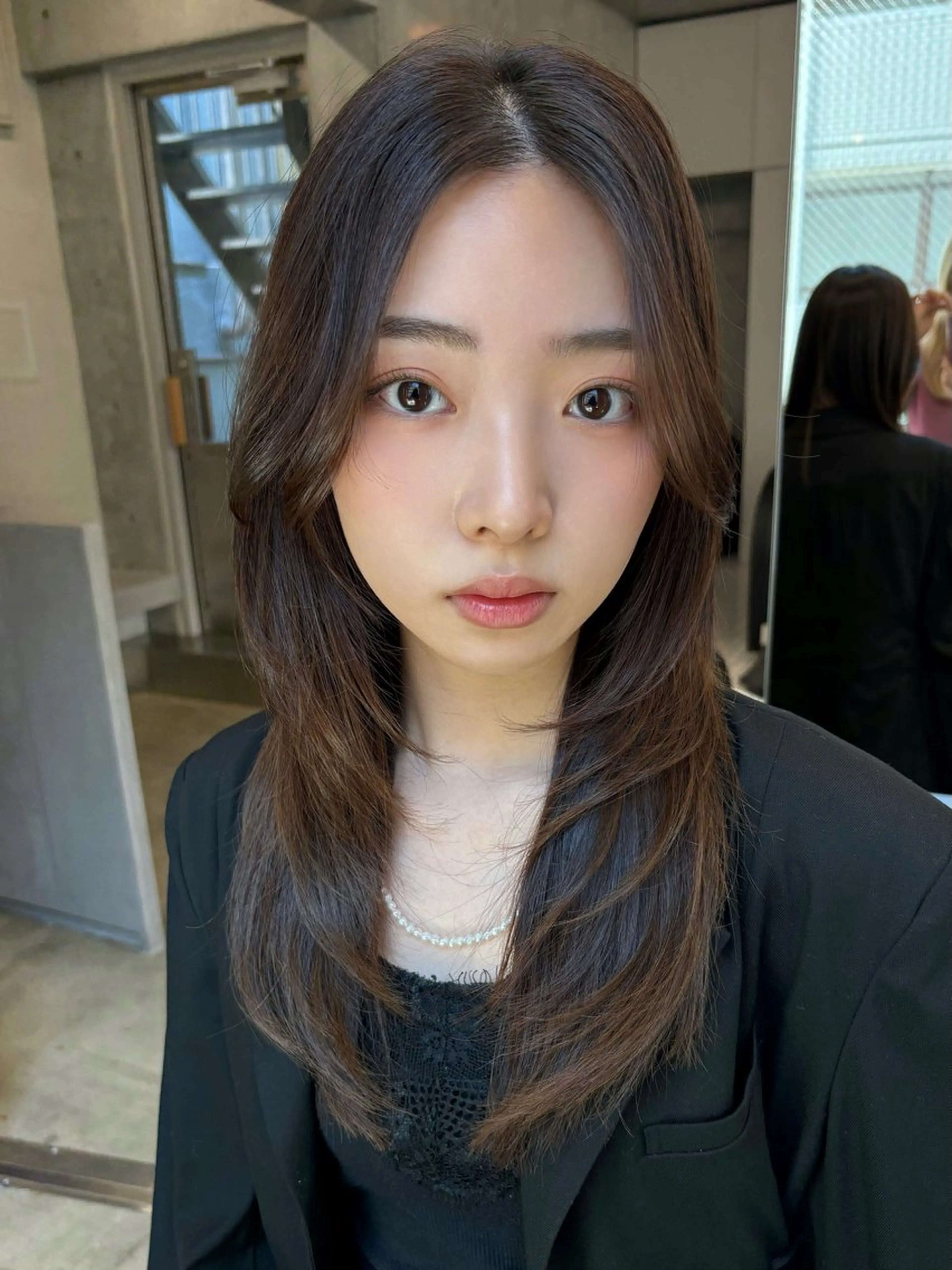 ロング カラー カット ヘアカラー トリートメント レイヤー/柔色 カラー/SAkiのヘアスタイル