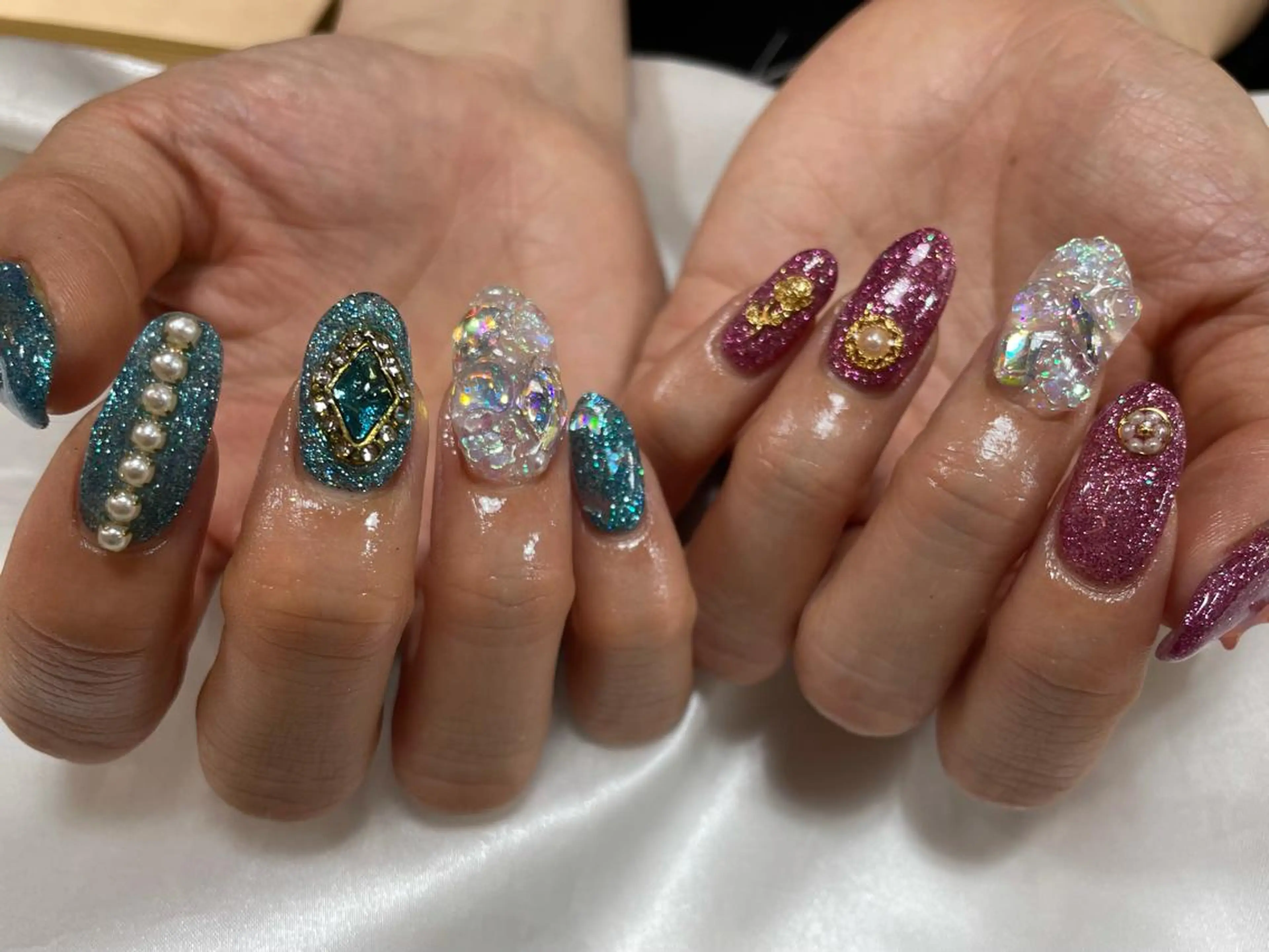 ネイル アートネイル ジェルネイル スカルプネイル sugihara yuiのネイルデザイン