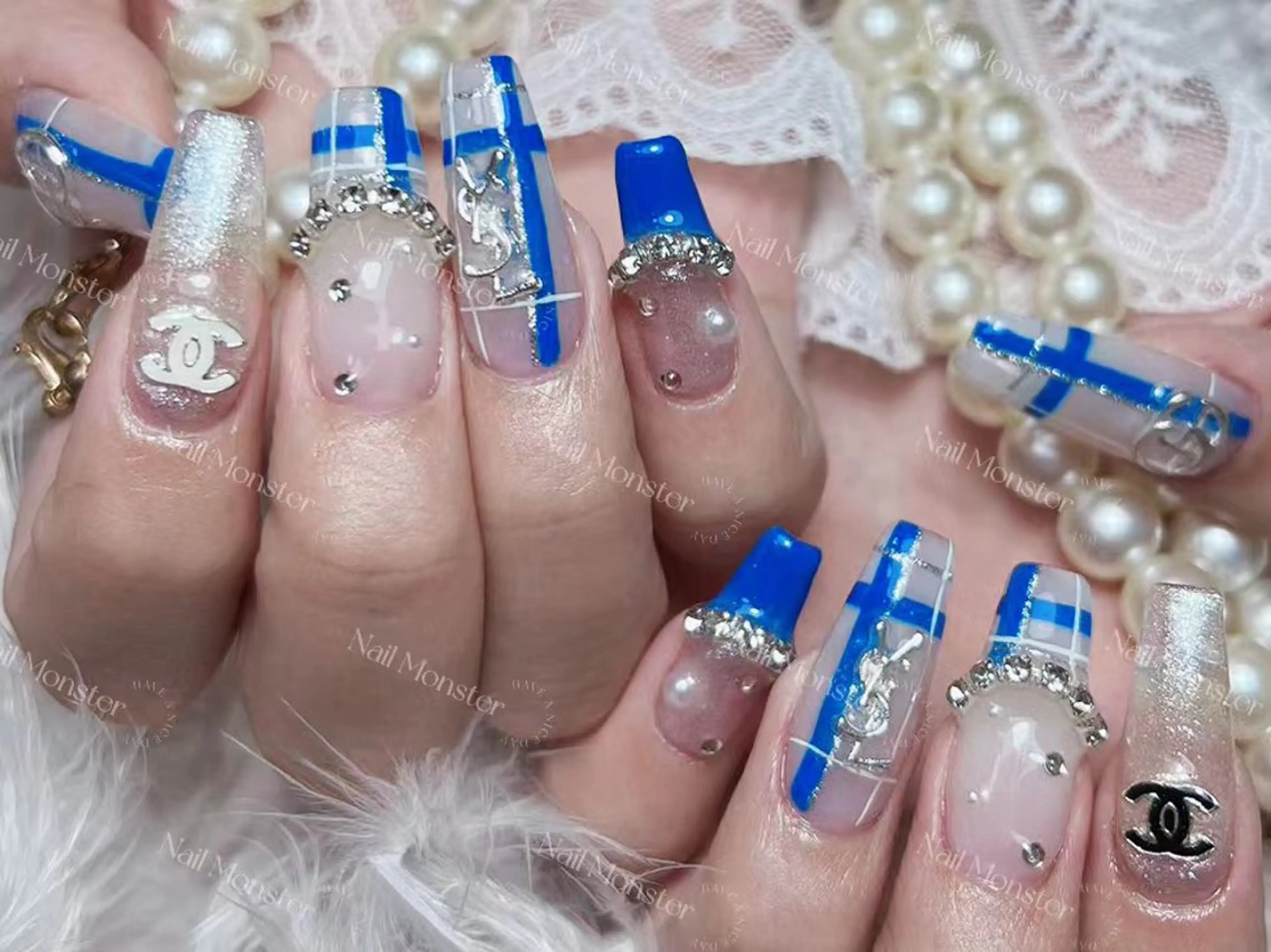 【11月オフ全て無料中】Hand ☆ ゴージャス【150分デザインやり放題】画像持ち込み可 ★時間内何でもokの写真