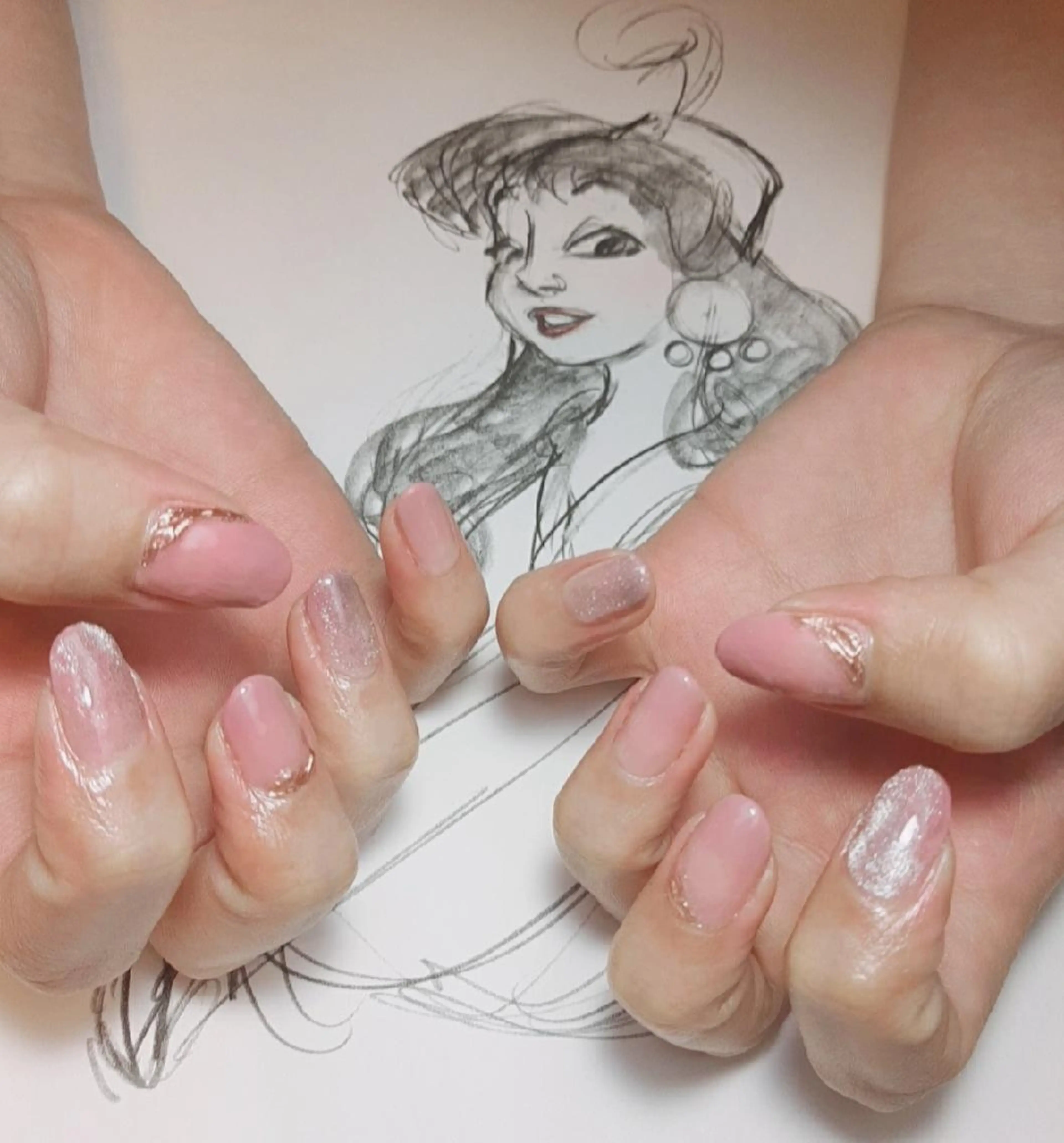 ネイル マグネットネイル ミラーネイル owlnail /持込みデザイン専門のネイルデザイン