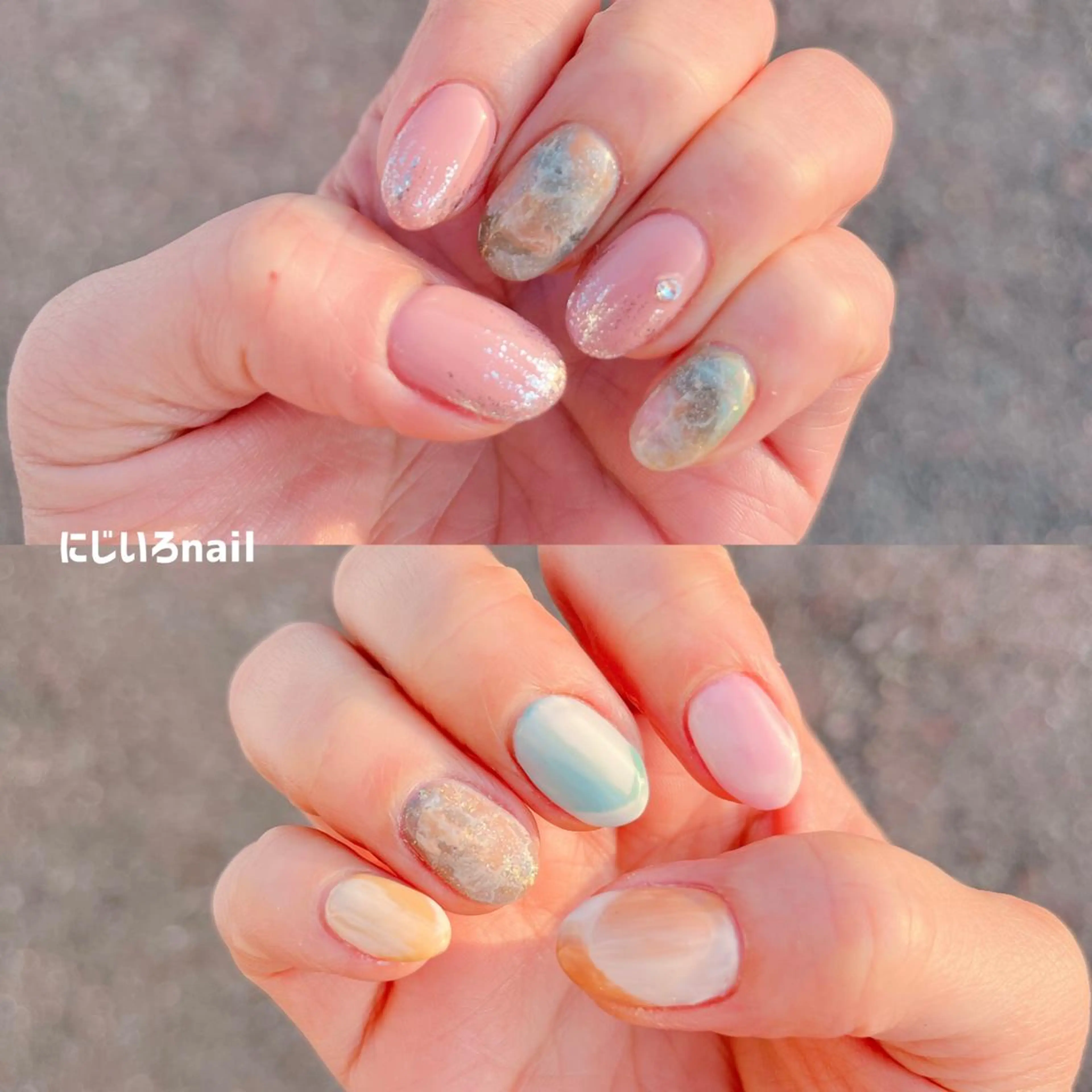 ネイル にじいろ nailのネイルデザイン