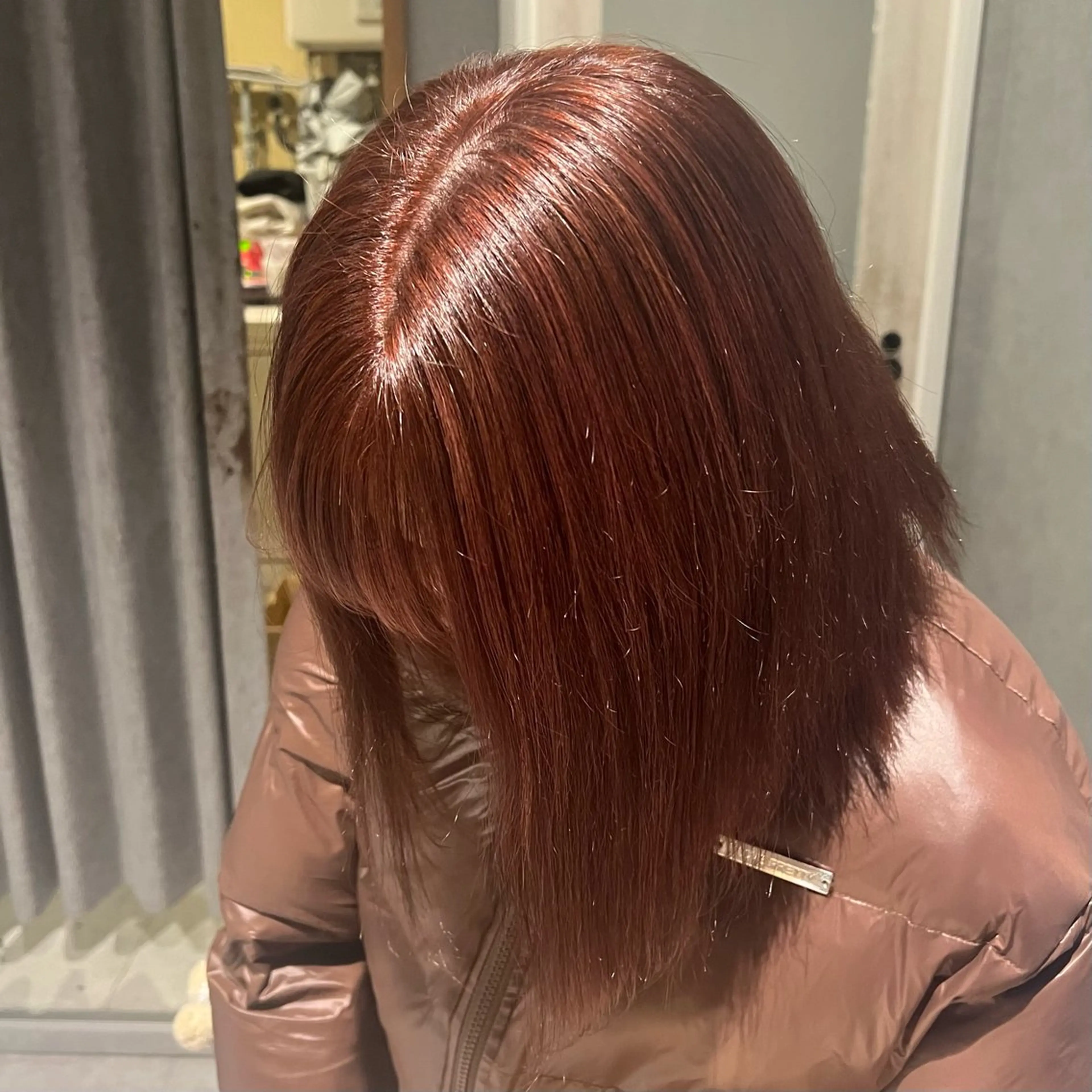 ミディアム ヘアカラー トリートメント Applause ミナのヘアスタイル