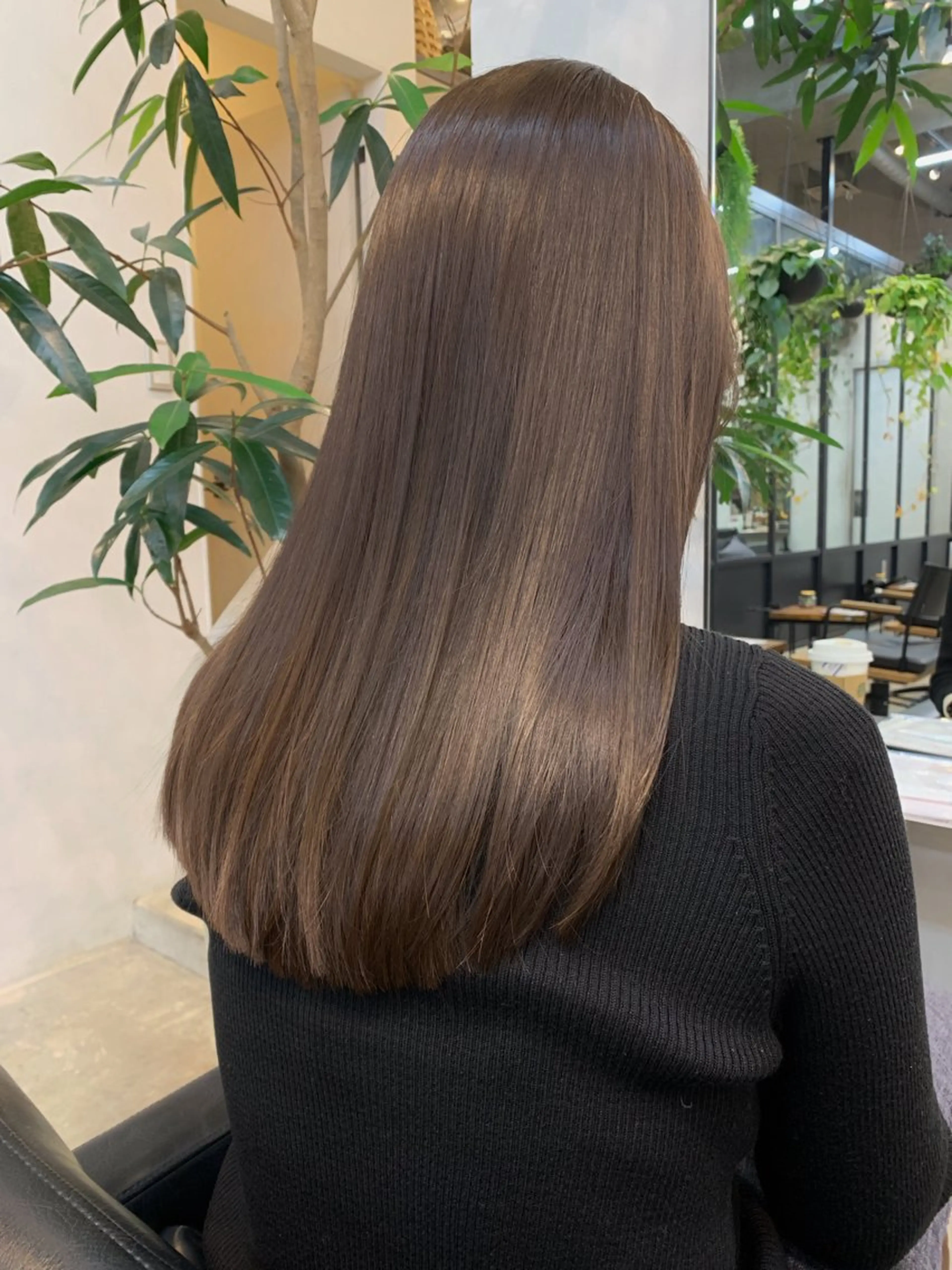 ‼️本日限定‼️🌷うる艶ケアカラー(ワンカラー)➕大人気Aujua3stepトリートメント付き♡の写真