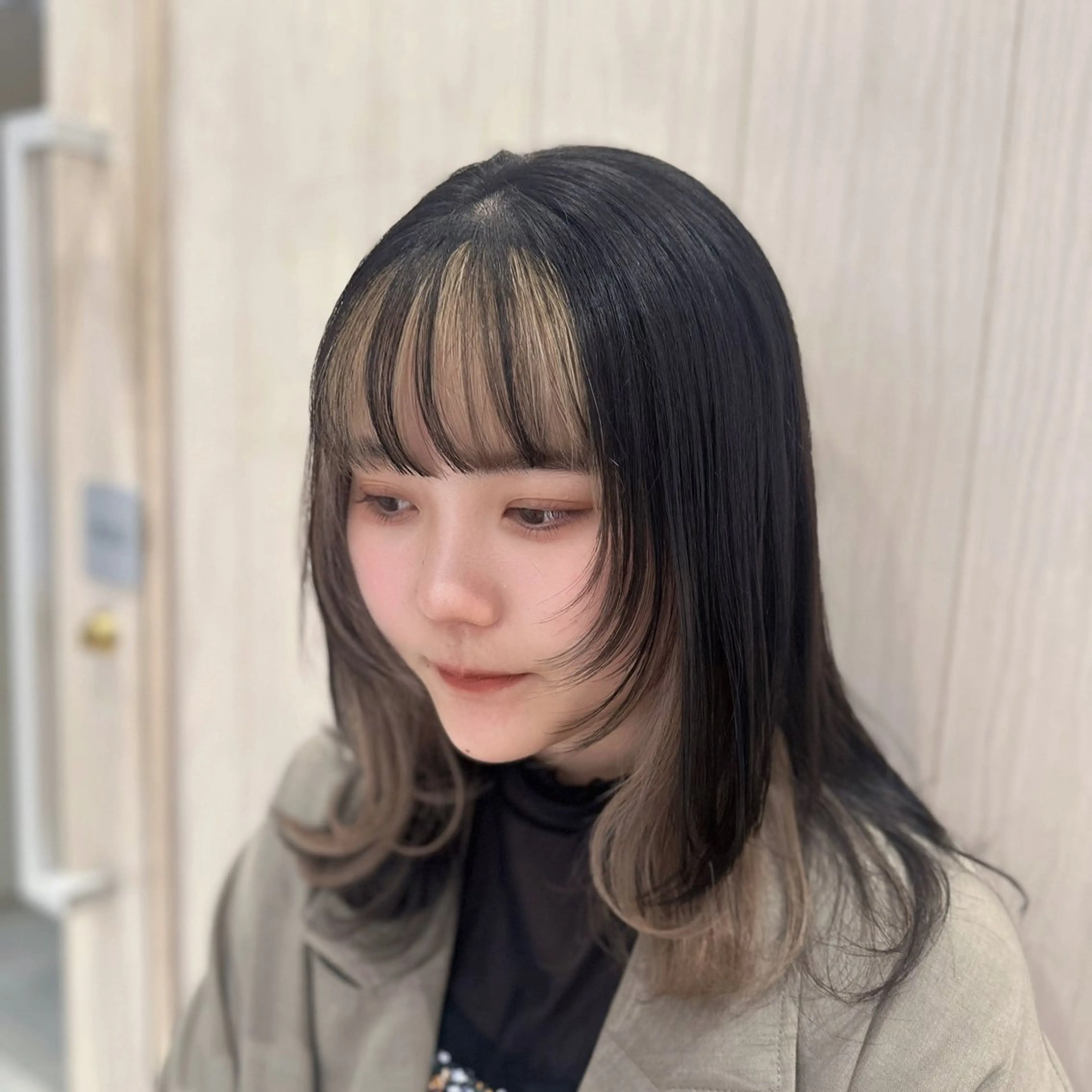 ミディアム 🖤KURUMI🖤 潤艶・髪質改善のヘアスタイル