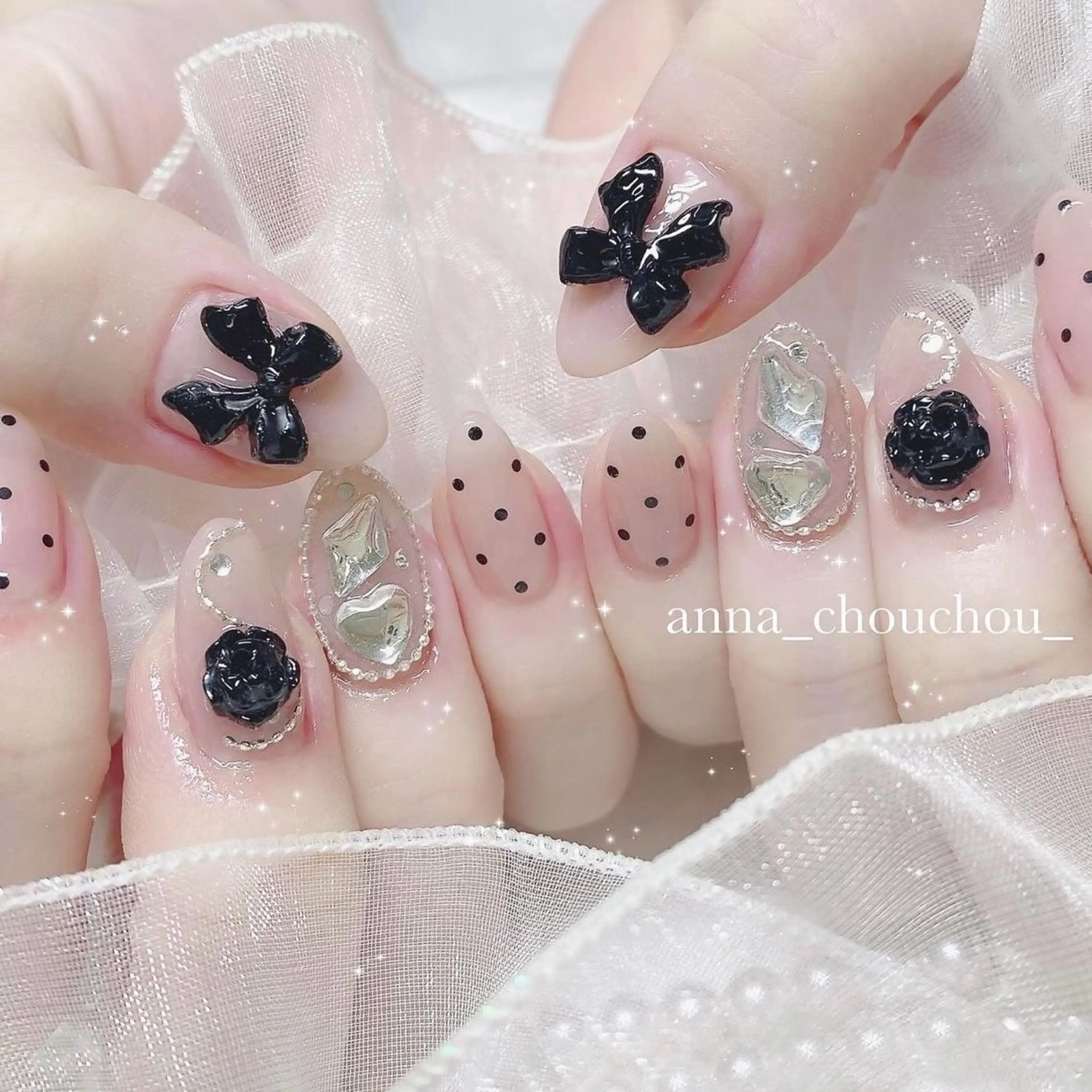 ネイル ハンドネイル Anna Sano⭐️のネイルデザイン