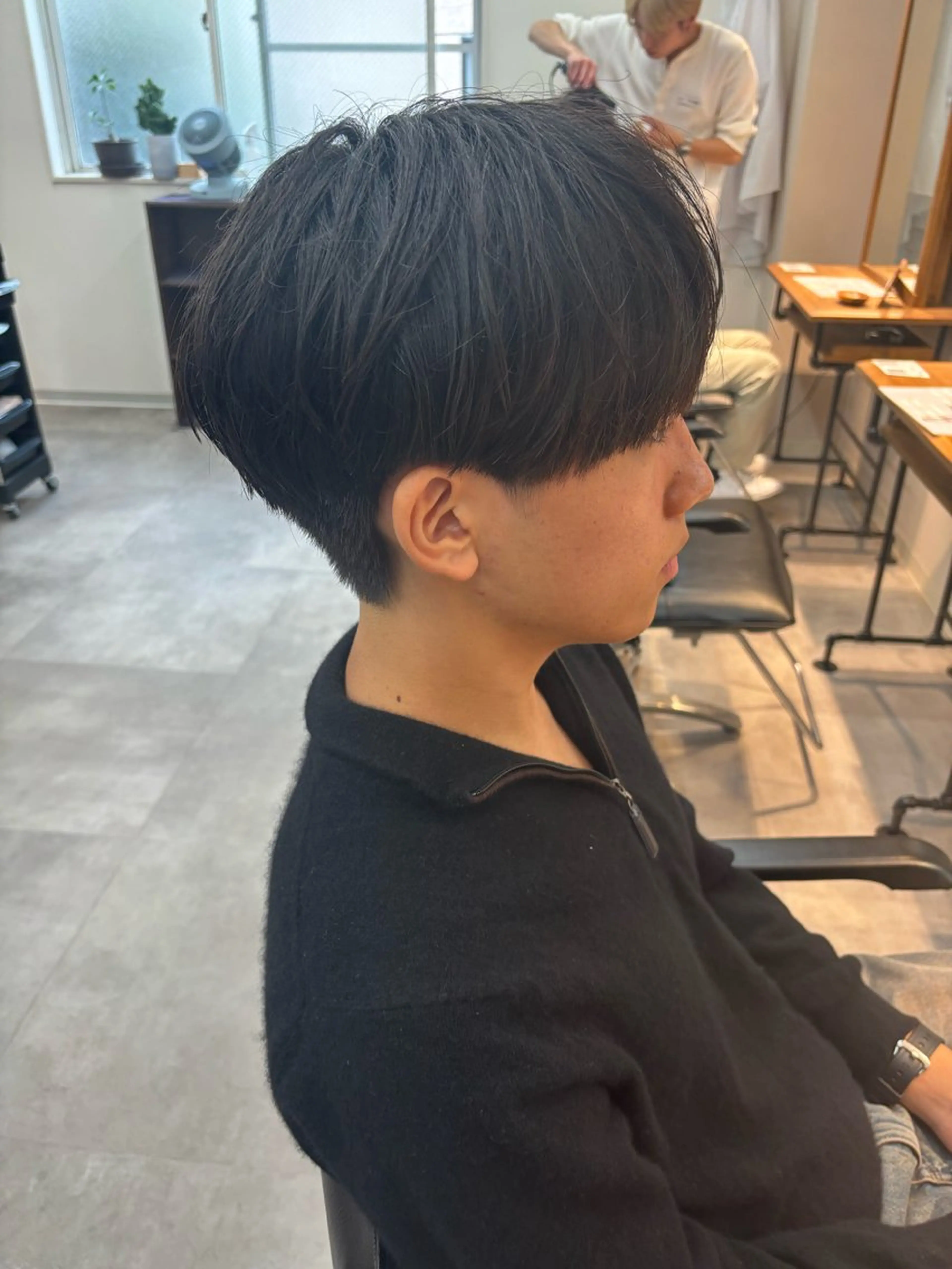 メンズ メンズ韓国風 韓国マッシュ マッシュ カット 男の理想を叶える🔥 メンズパーマ特化｜関のヘアスタイル