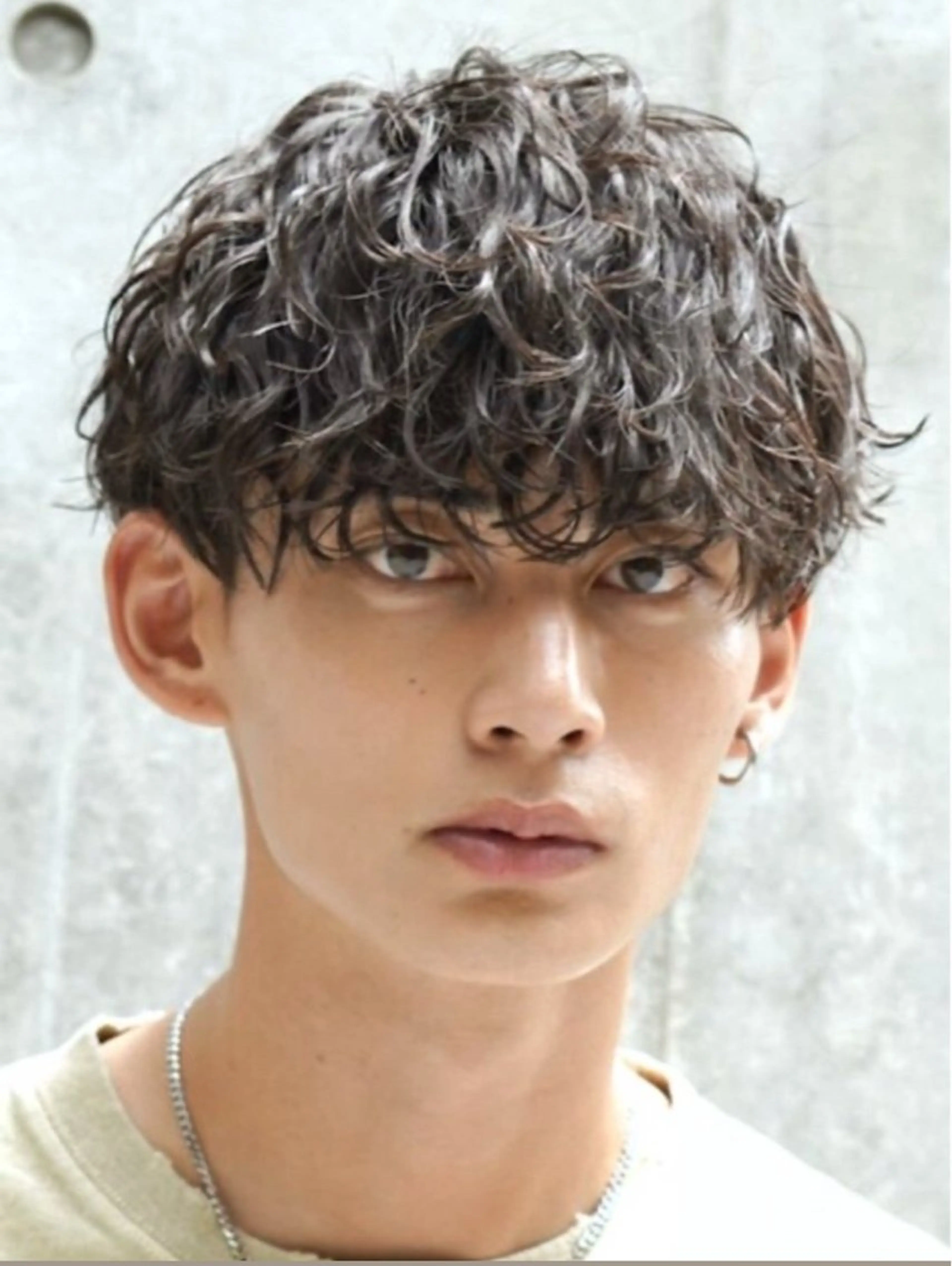 パーマ メンズ メンズパーマ カット パーマ 湯浅禅也/プードル /波巻きパーマ/栄のヘアスタイル