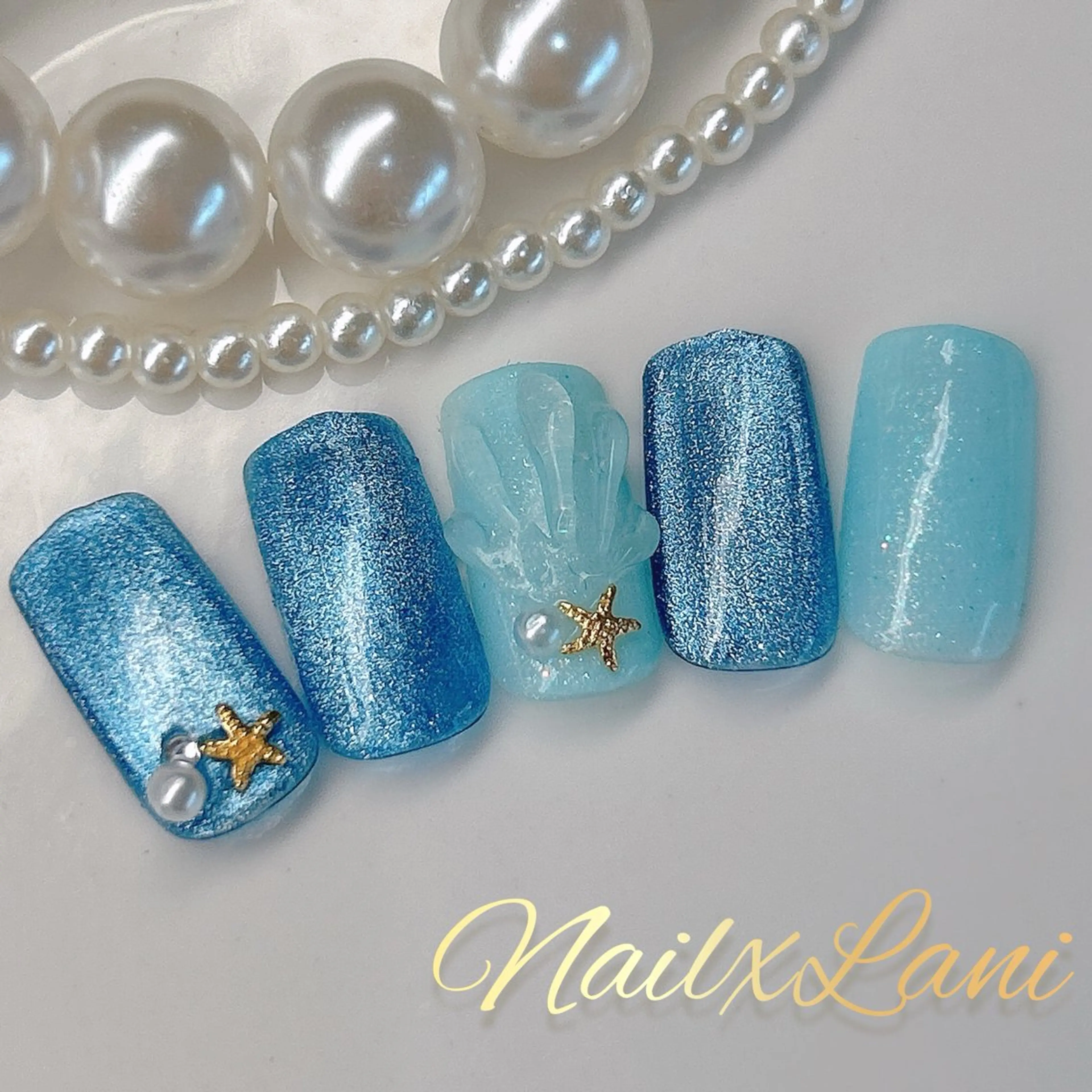 ネイル フットネイル ジェルネイル マグネットネイル パラジェル 練馬駅近ネイルラニ 不細工爪90分で美爪のネイルデザイン