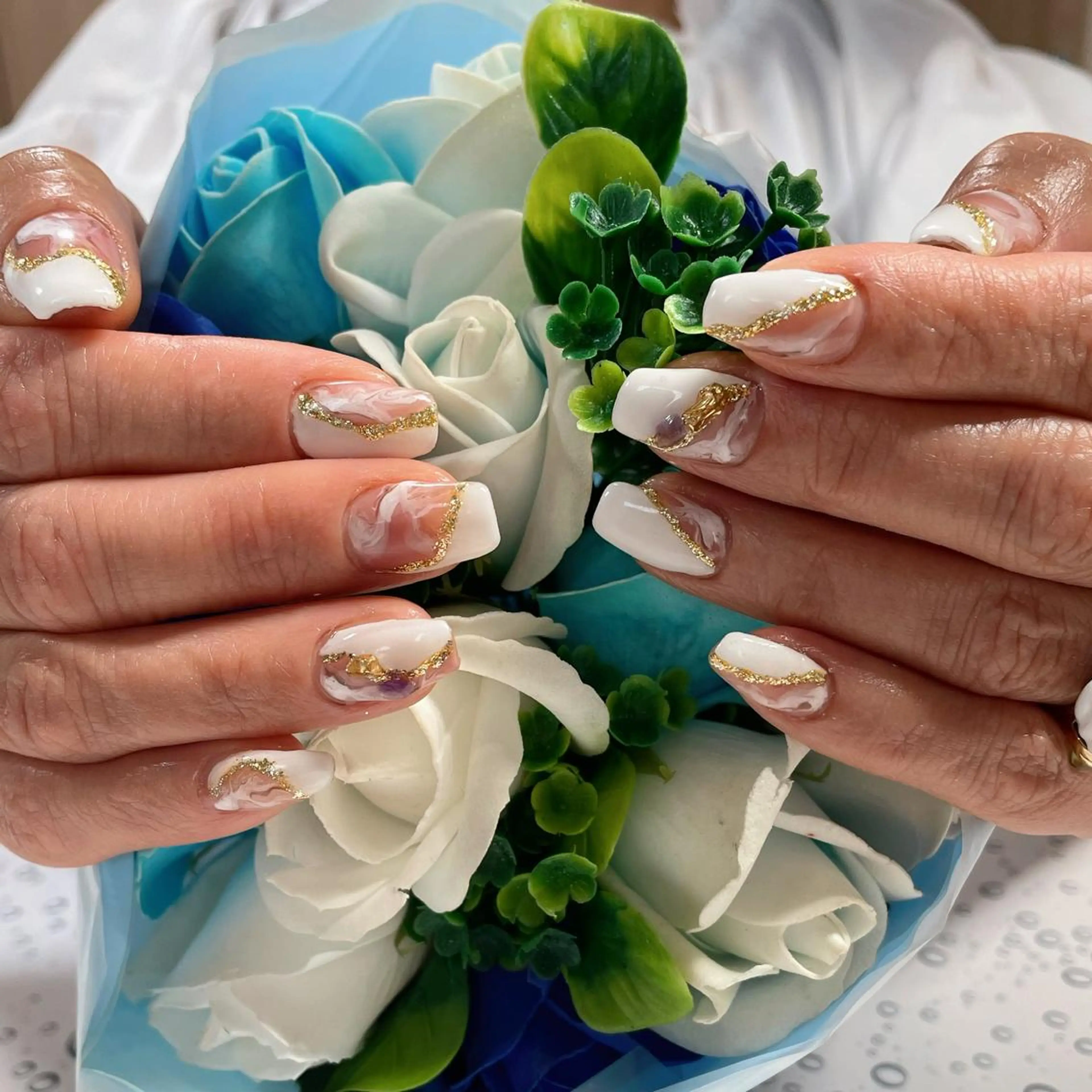 ネイル フレンチネイル 奥園 良恵のネイルデザイン