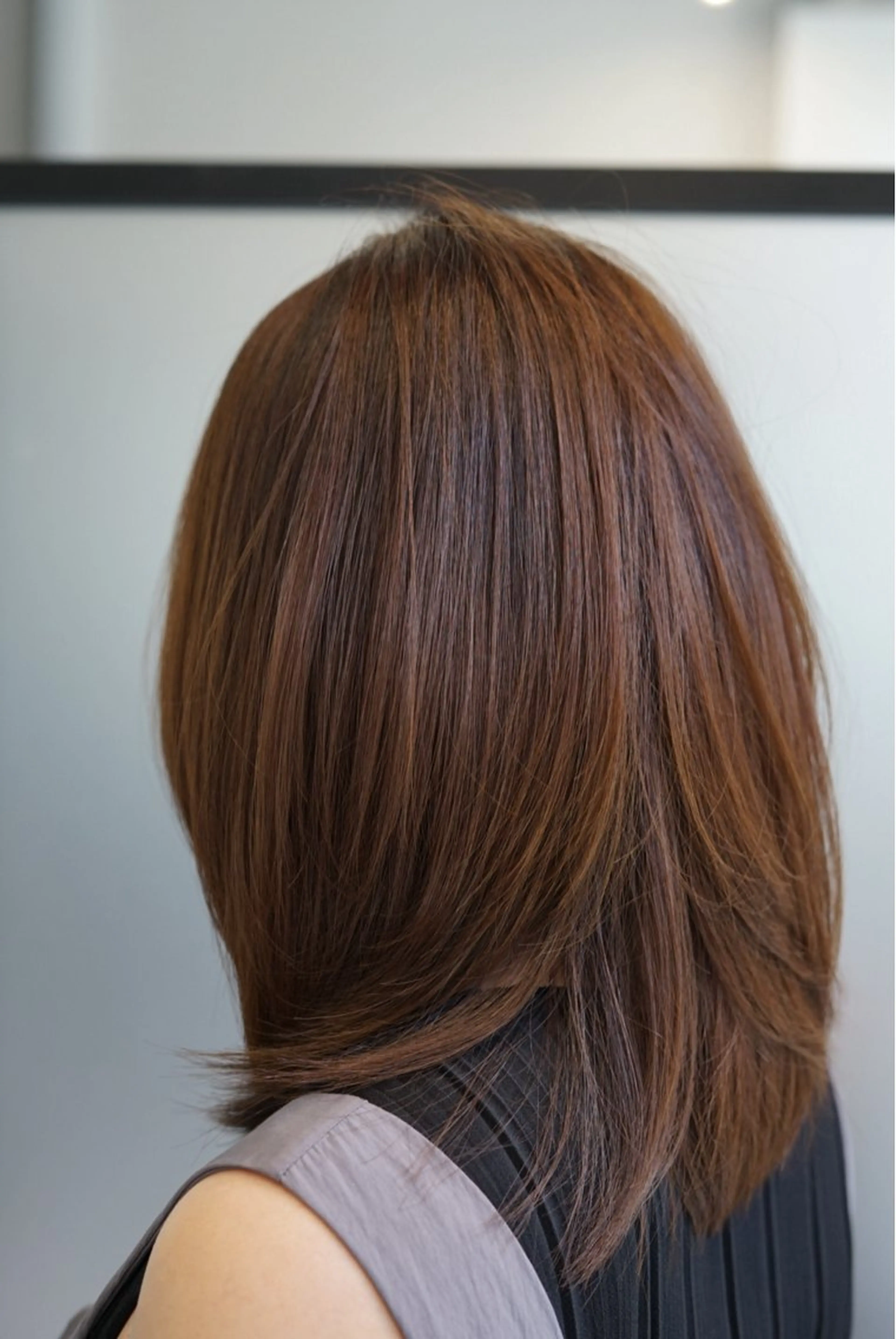 ロング カット トリートメント 大阪/心斎橋 レイヤー/勇介のヘアスタイル