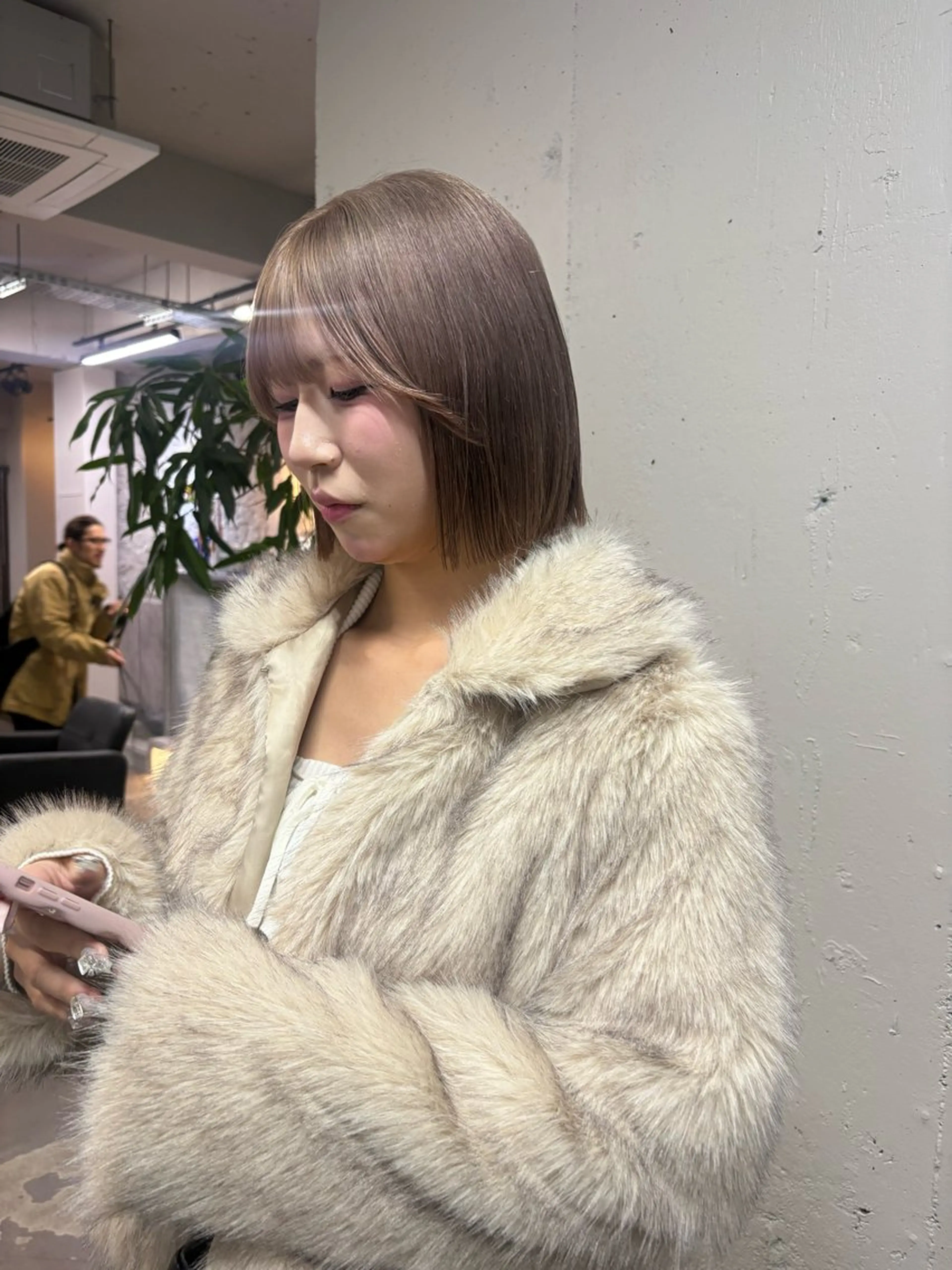 ショート カラー ロングレイヤー ¥0🎀MEIのヘアスタイル