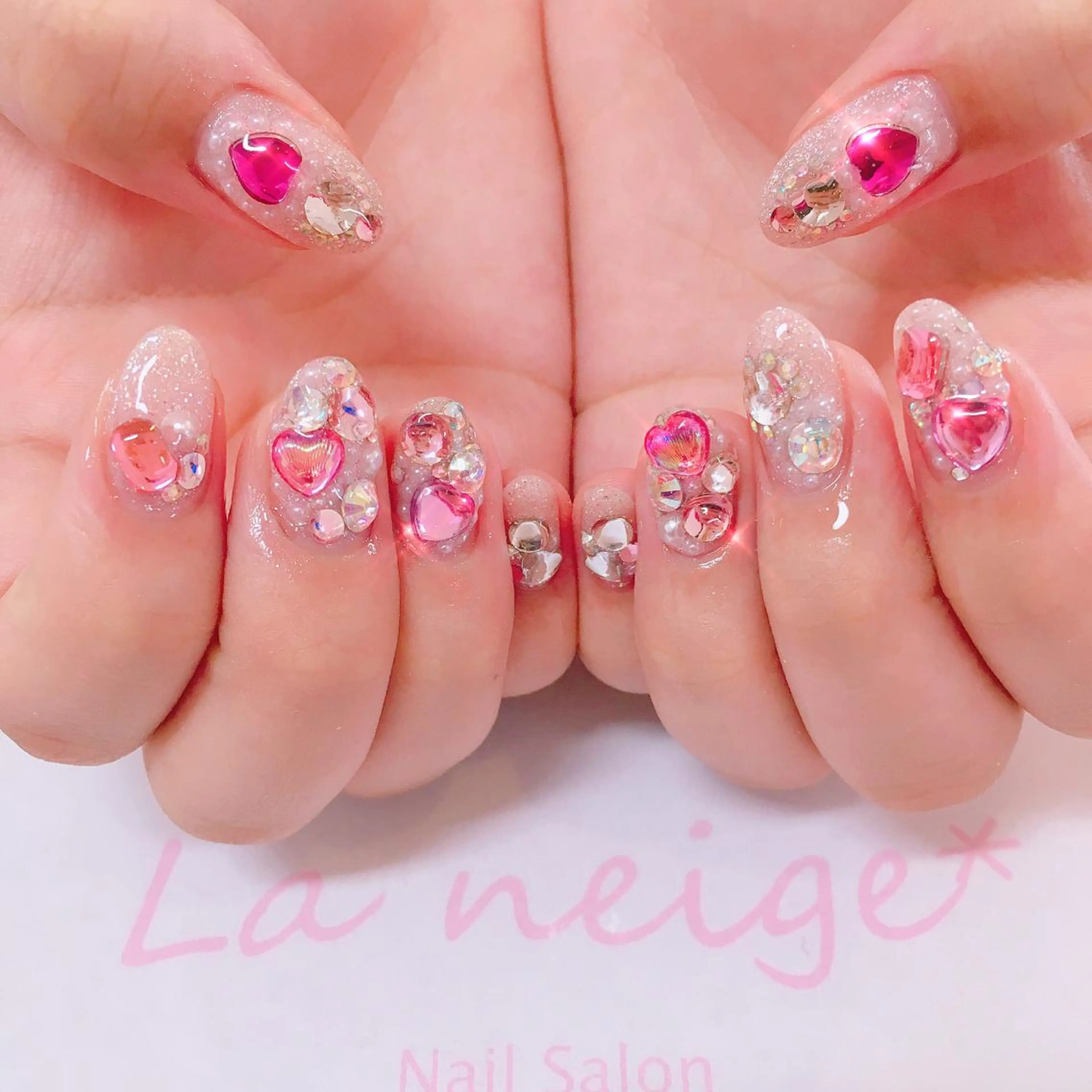 ネイル La neige* yuki 🥯🍑のネイルデザイン