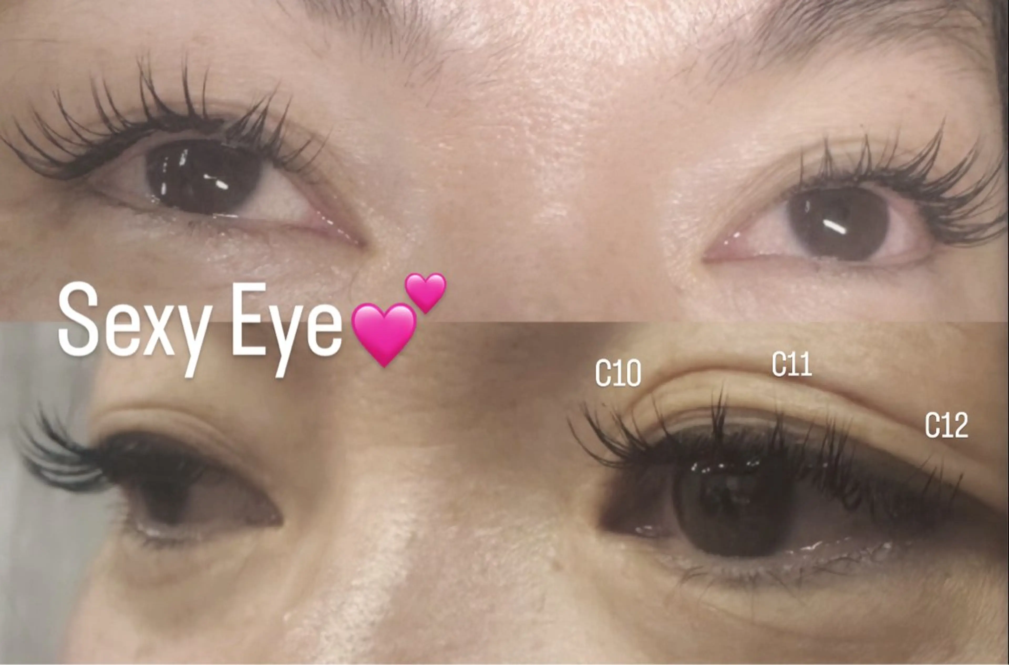 マツエク・マツパ Cカール ミンク MAQUIA泉中央店 相馬のマツエク・マツパデザイン