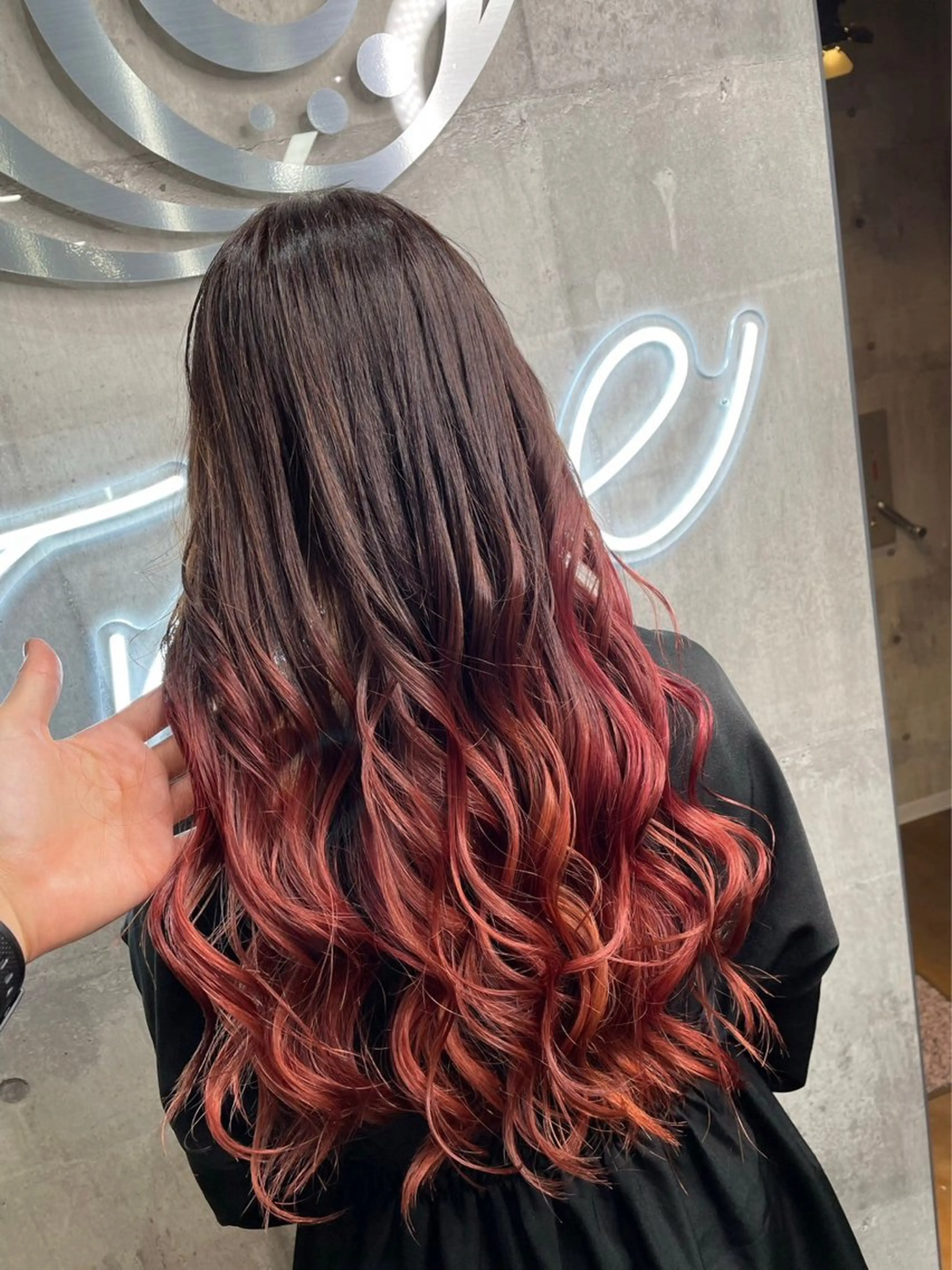 ロング ボブ／"質感再生"艶 カラー🫧sHOMaのヘアスタイル