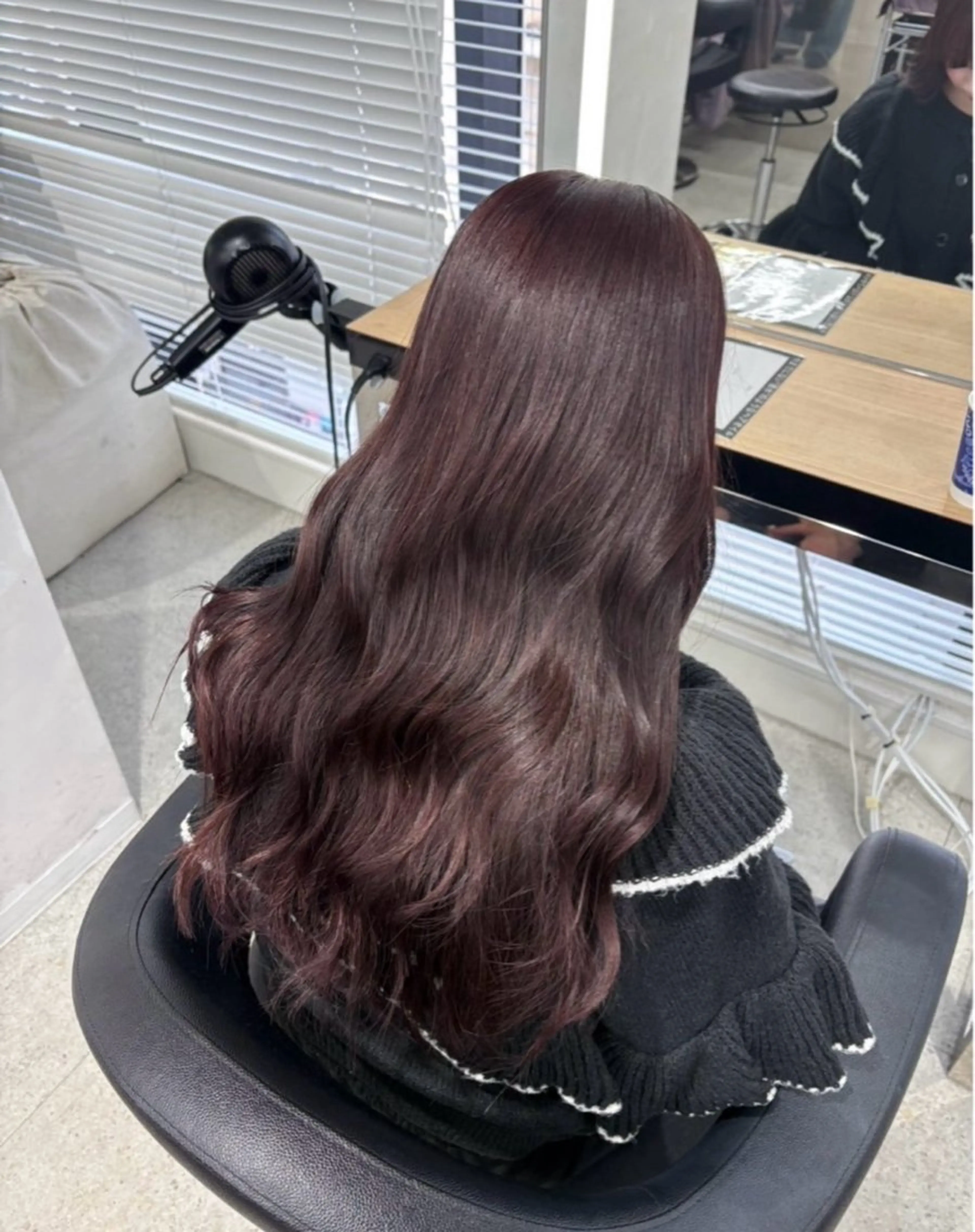 ロング ヘアカラー miku/ラベンダー 透明感カラー🪻❤︎のヘアスタイル