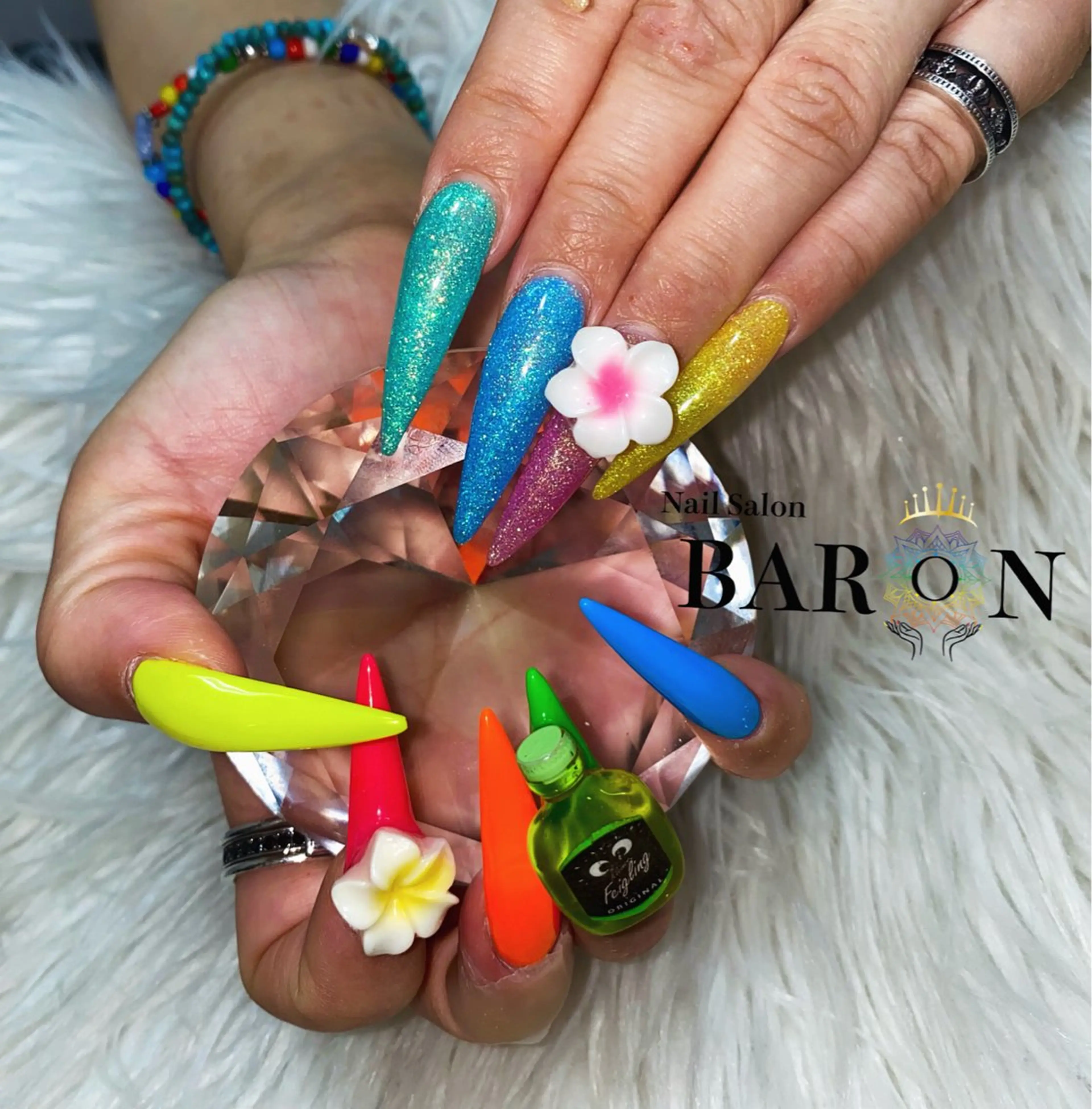 ネイル 持ち込み BARON shuuraのネイルデザイン