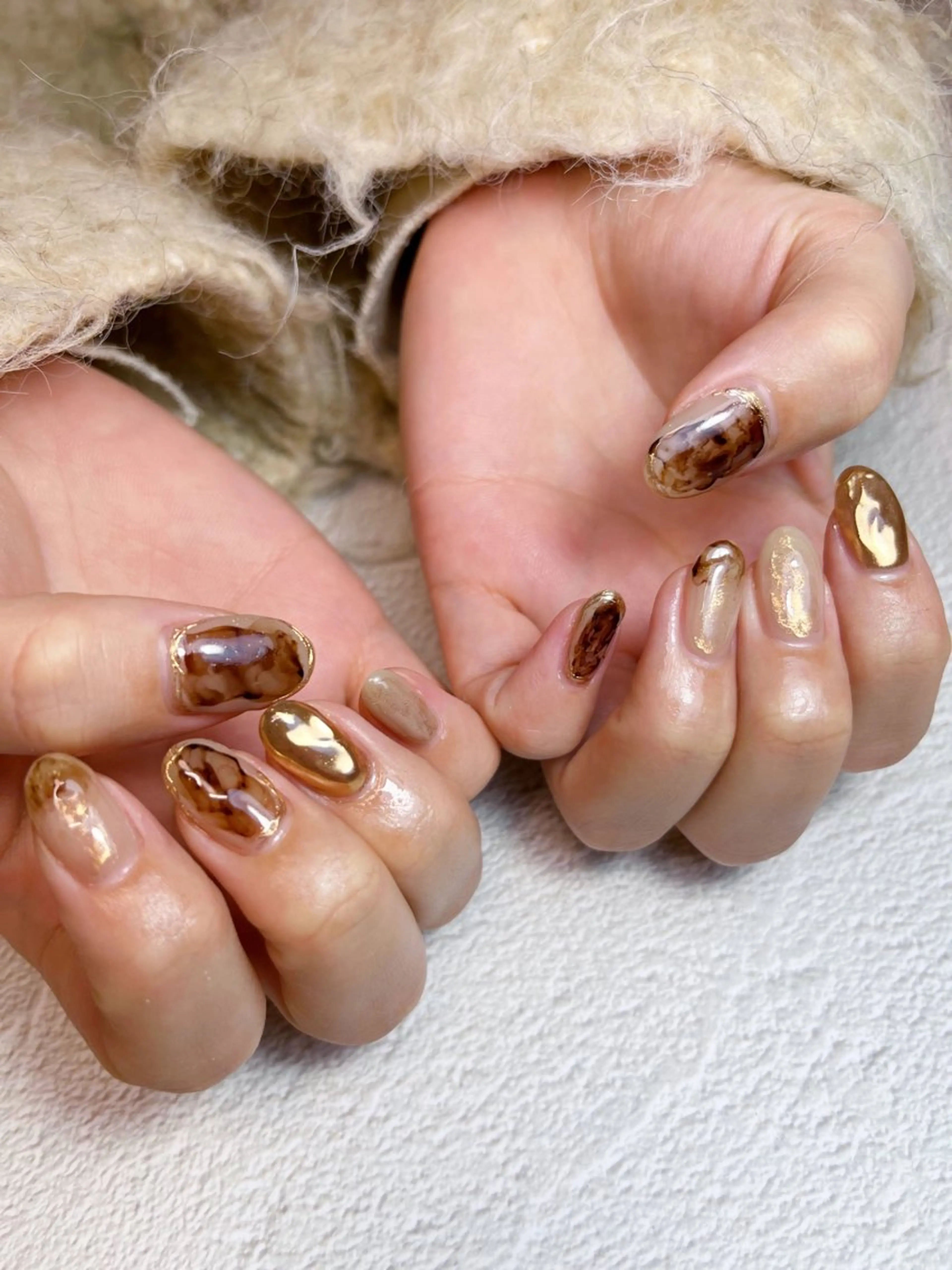 ネイル ニュアンスネイル ハンドネイル nail salon epeのネイルデザイン