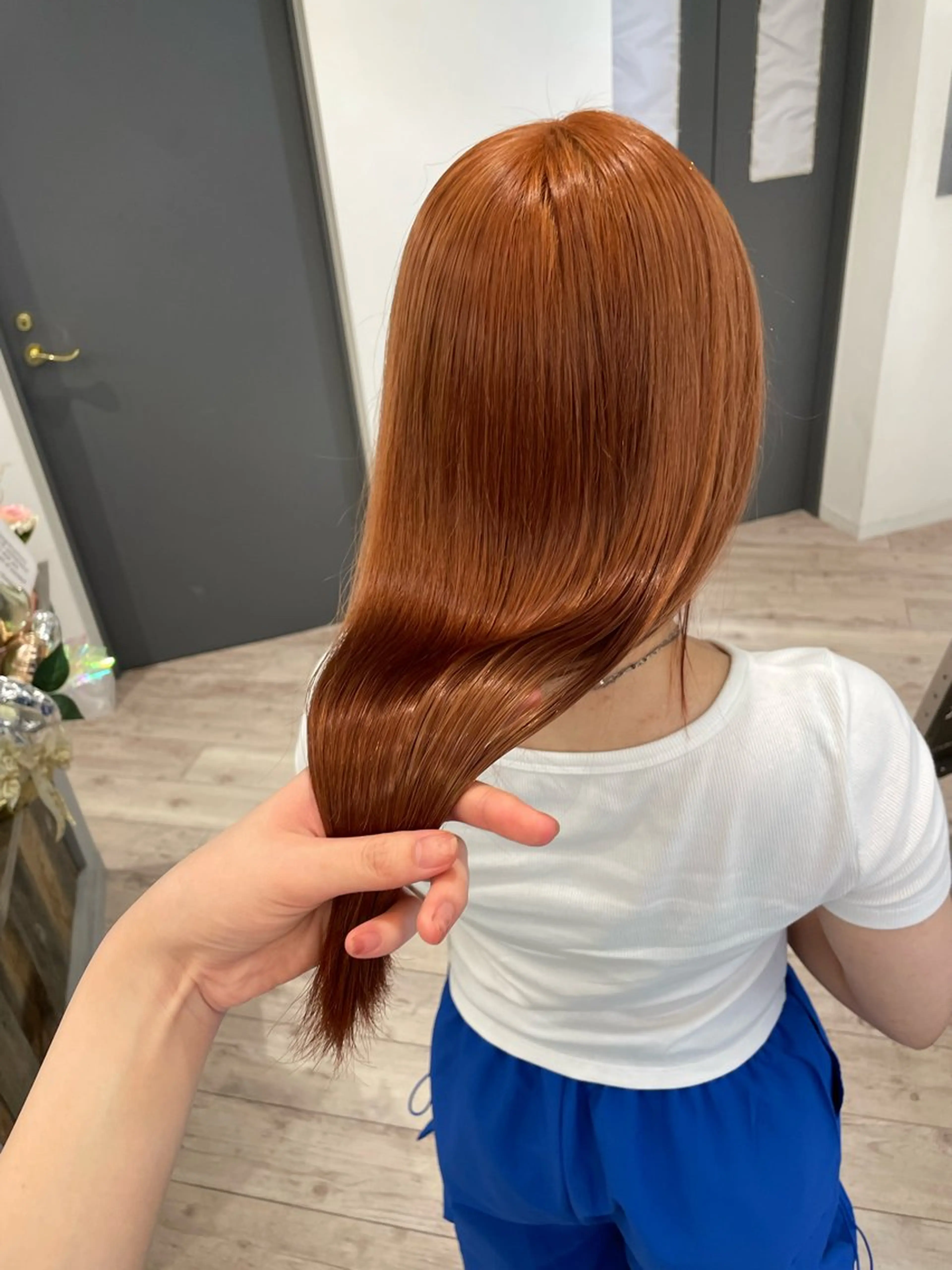 ロング ヘアカラー トリートメント ♡似合わせハイトーン ♡maiのヘアスタイル