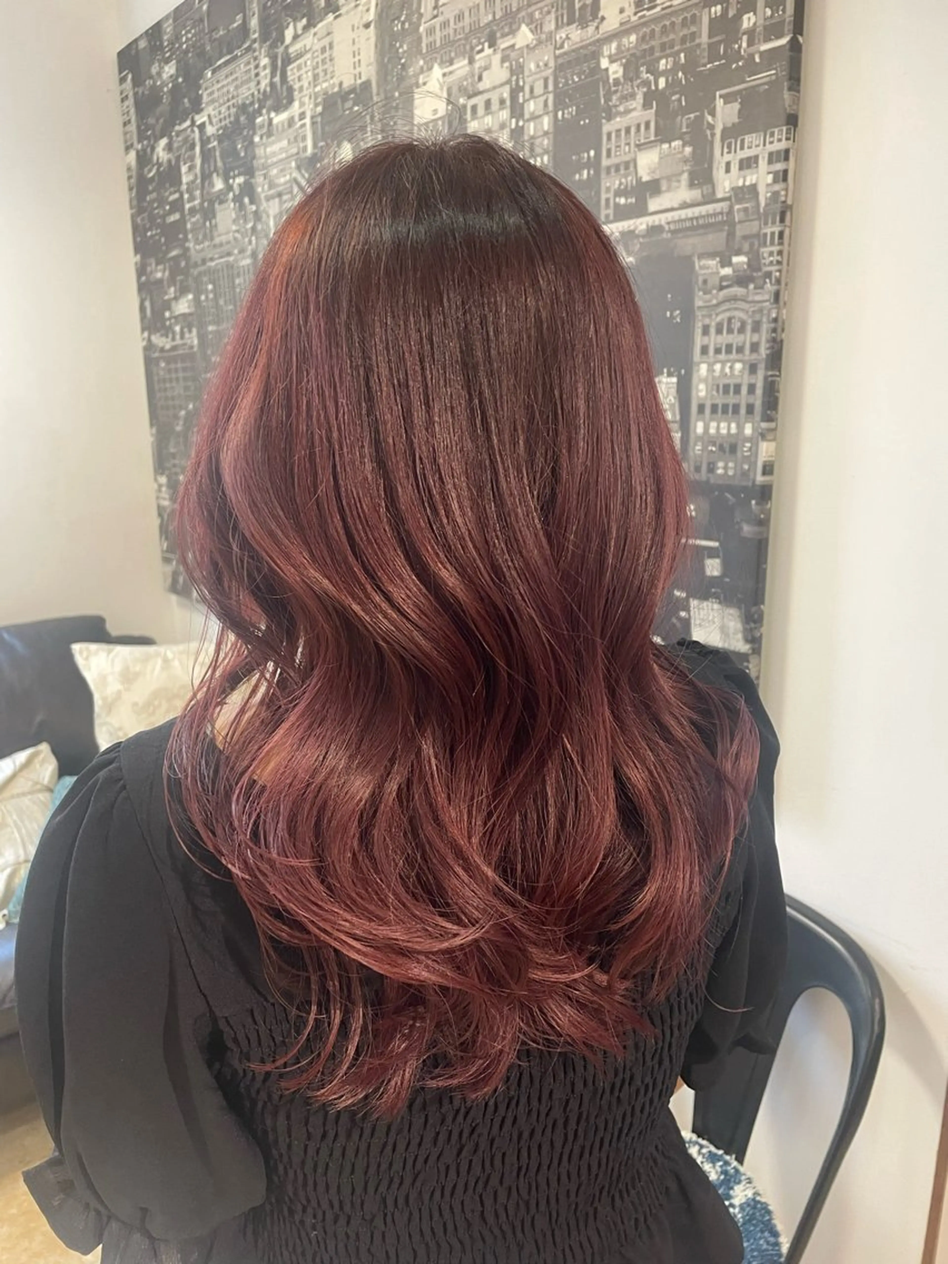 ロング カラー ブリーチ ケアカラー ピンクカラー 髪質改善 トリートメント enu hair所属・ショートモデル募集 エクステ専門店まりこのその他イメージ