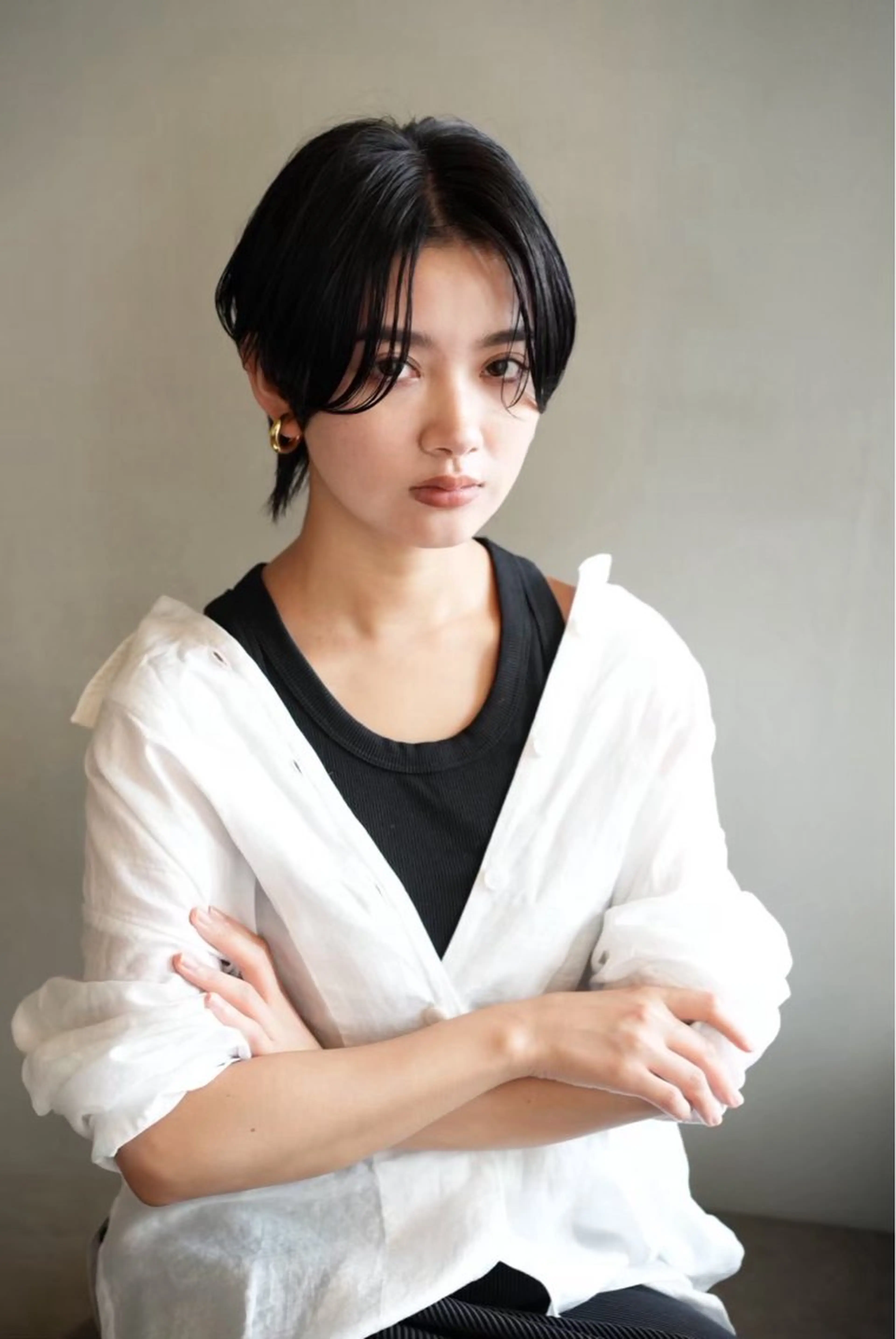 ショート カラー 加賀 千聖 /soigneのヘアスタイル