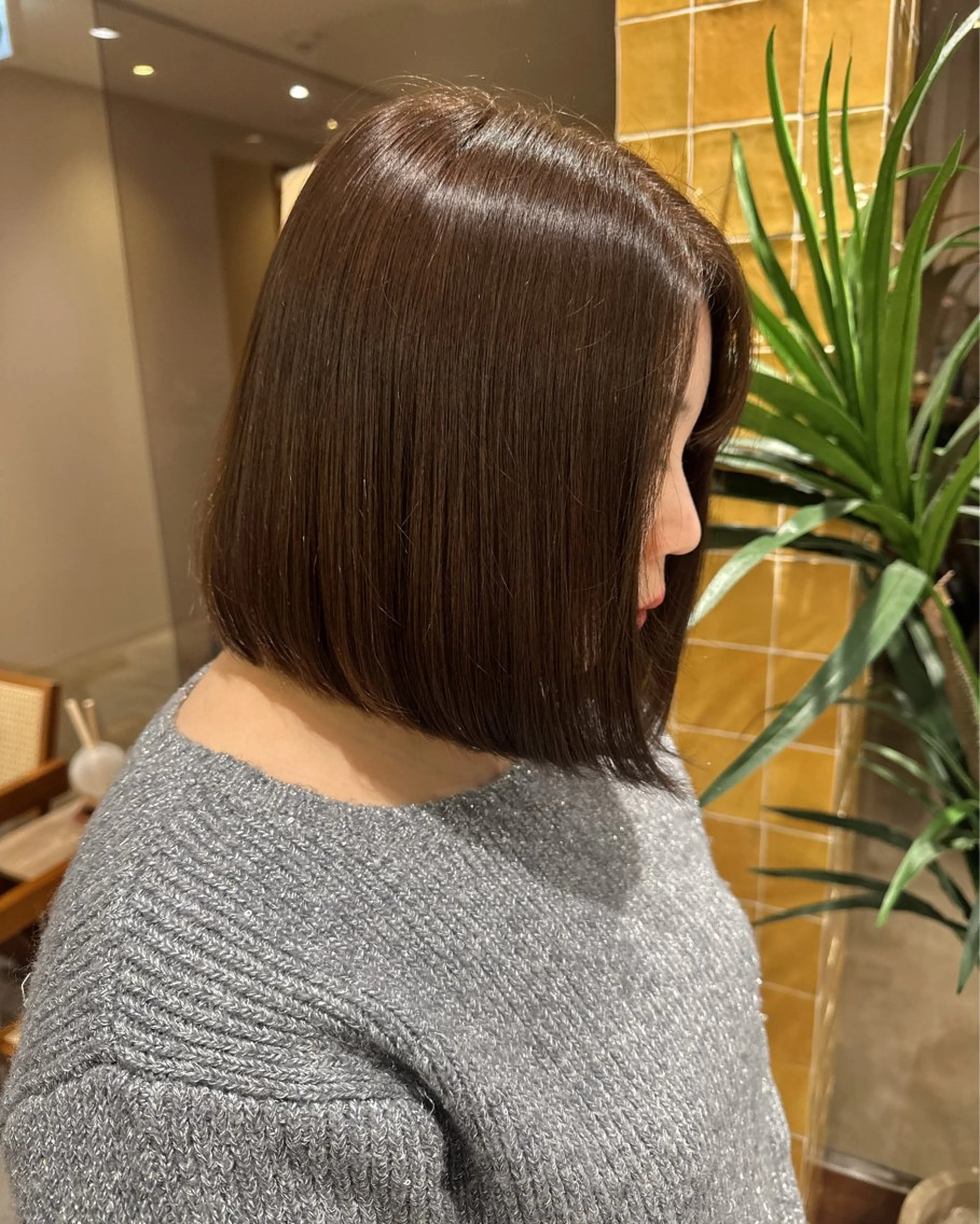 ミディアム 透明感のあるモテ艶髪 🫧AYAKAのヘアスタイル