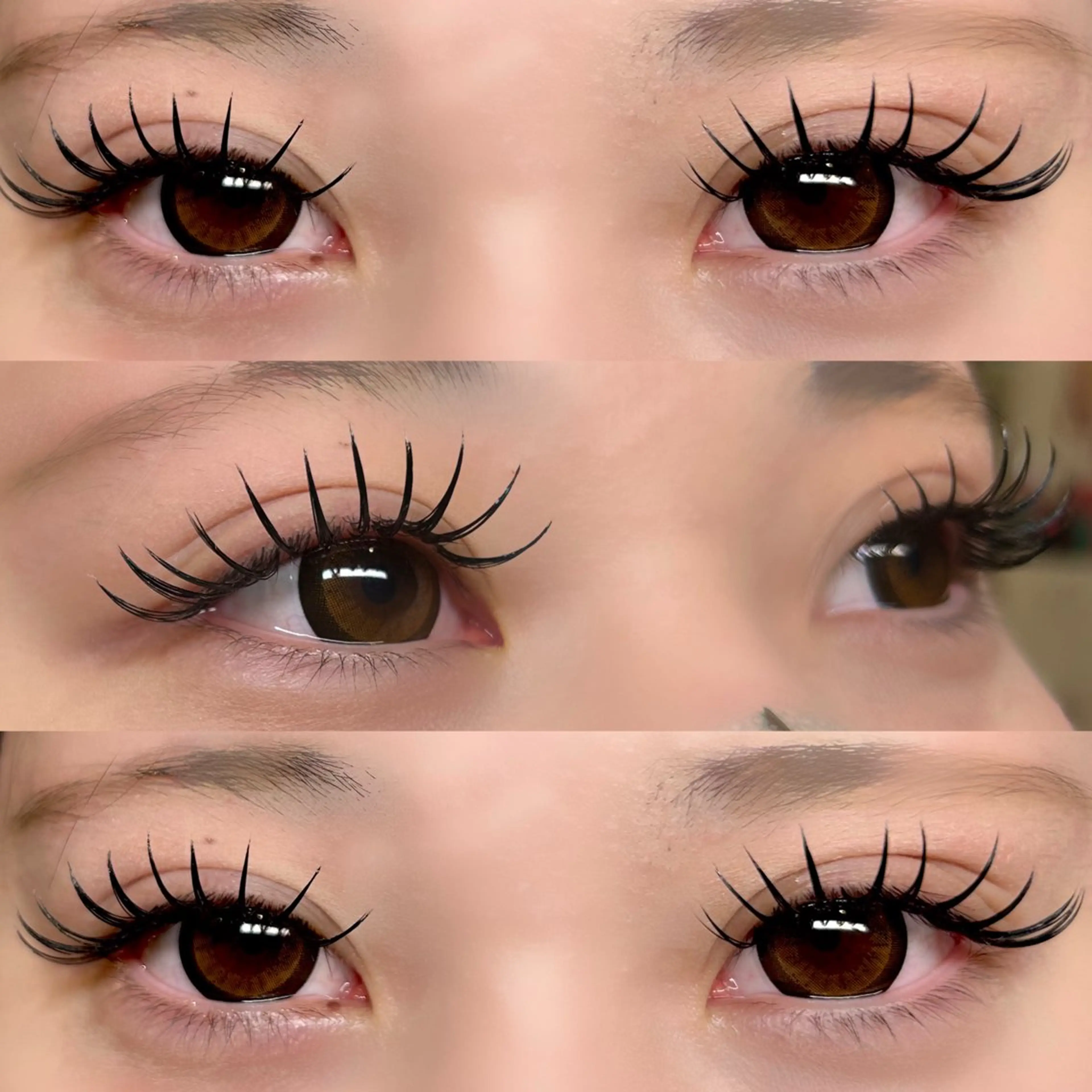 マツエク・マツパ 束感まつ毛 マツエク 毛染め工房所属・まほ  平野/ 長吉六反/喜連瓜破のマツエク・マツパデザイン