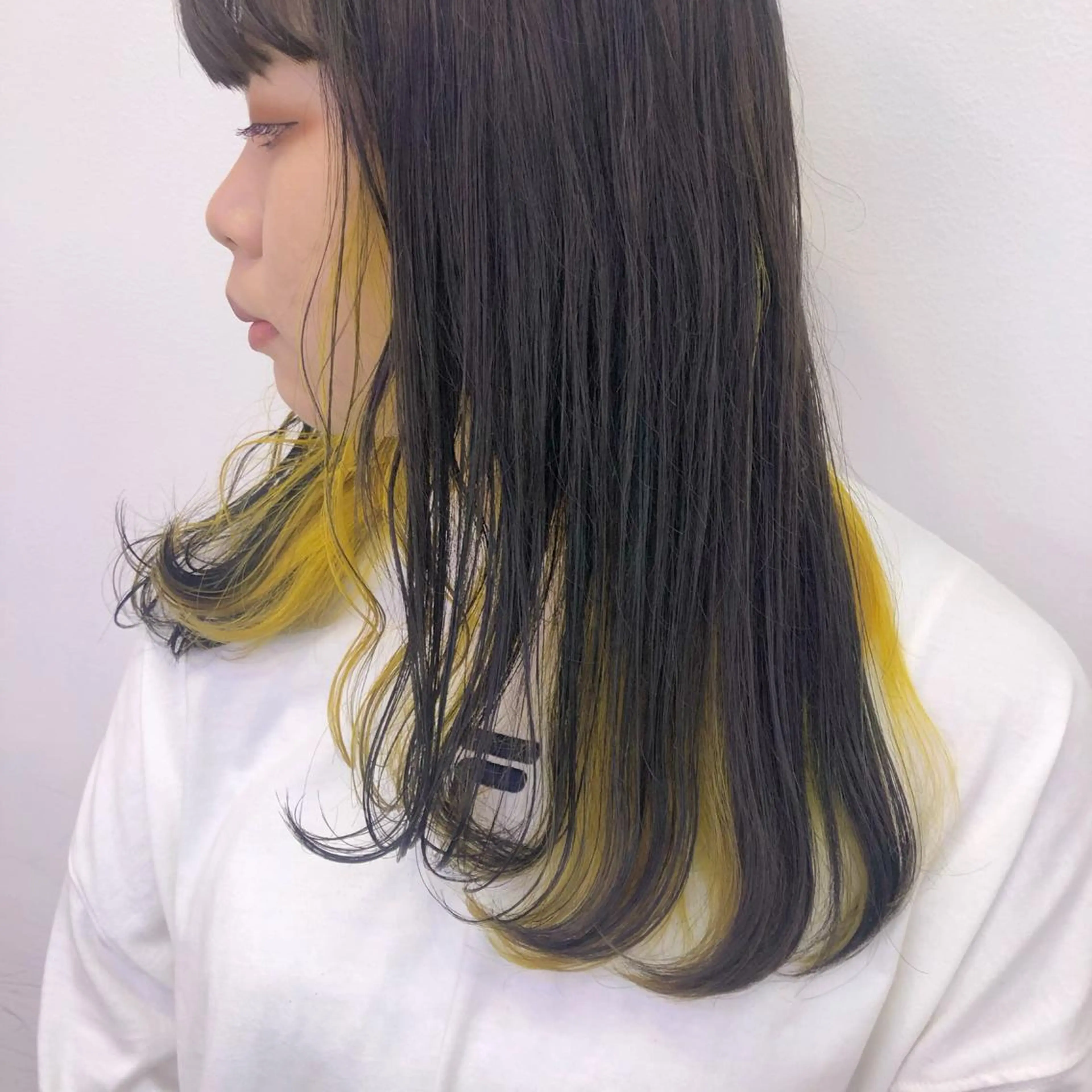 ロング カラー パーマ ヘアアレンジ メンズ キッズ ネイル マツエク・マツパ メンズインナーカラー インナーカラー レイヤーカット指名 No.1💖マユカのヘアスタイル