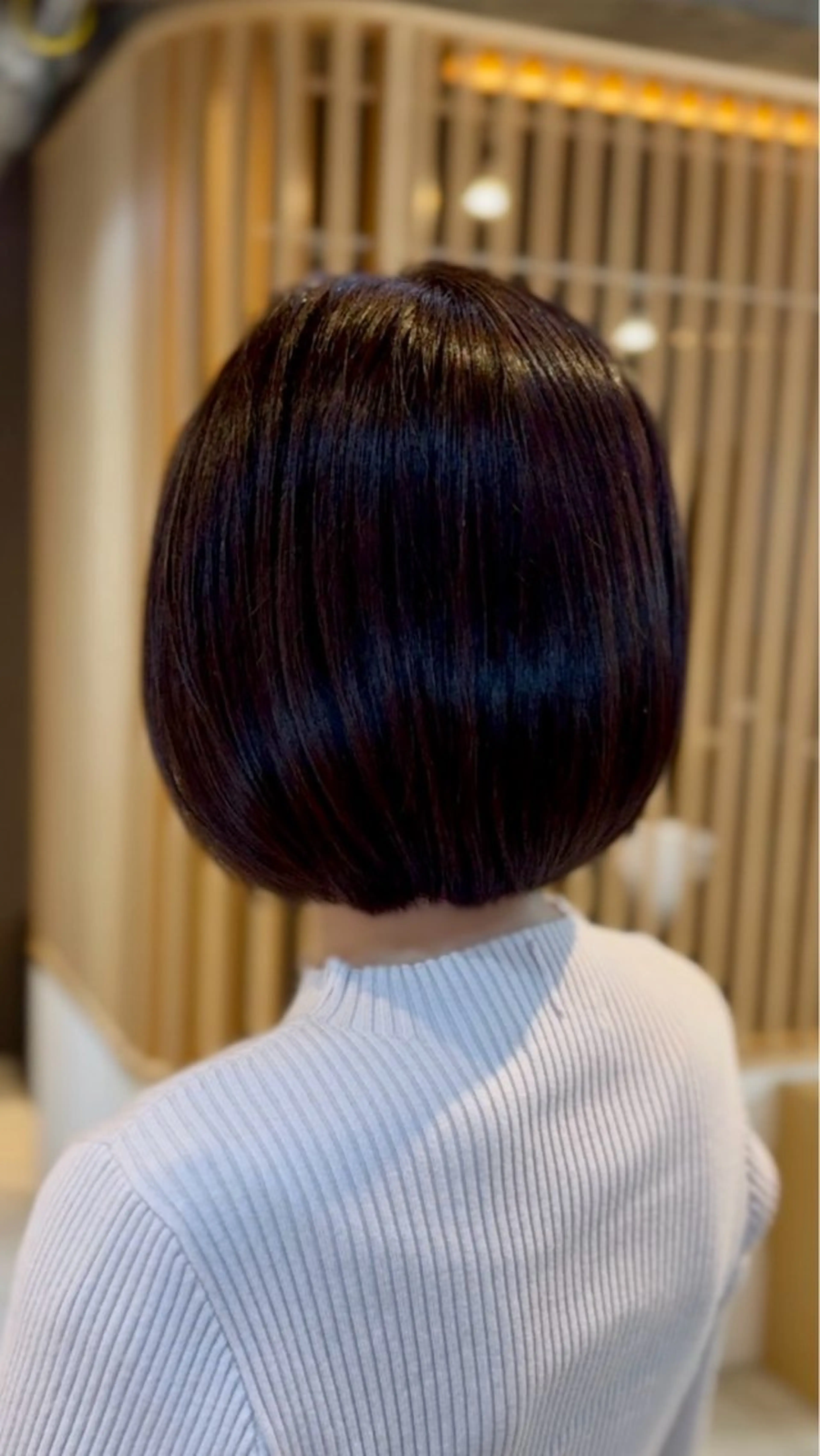 【ボブに切らしてくださる方限定】♡オススメ♡ブリーチなし透明感ワンカラー💚＋カット✂️＋トリートメント付(白髪染め可)の写真