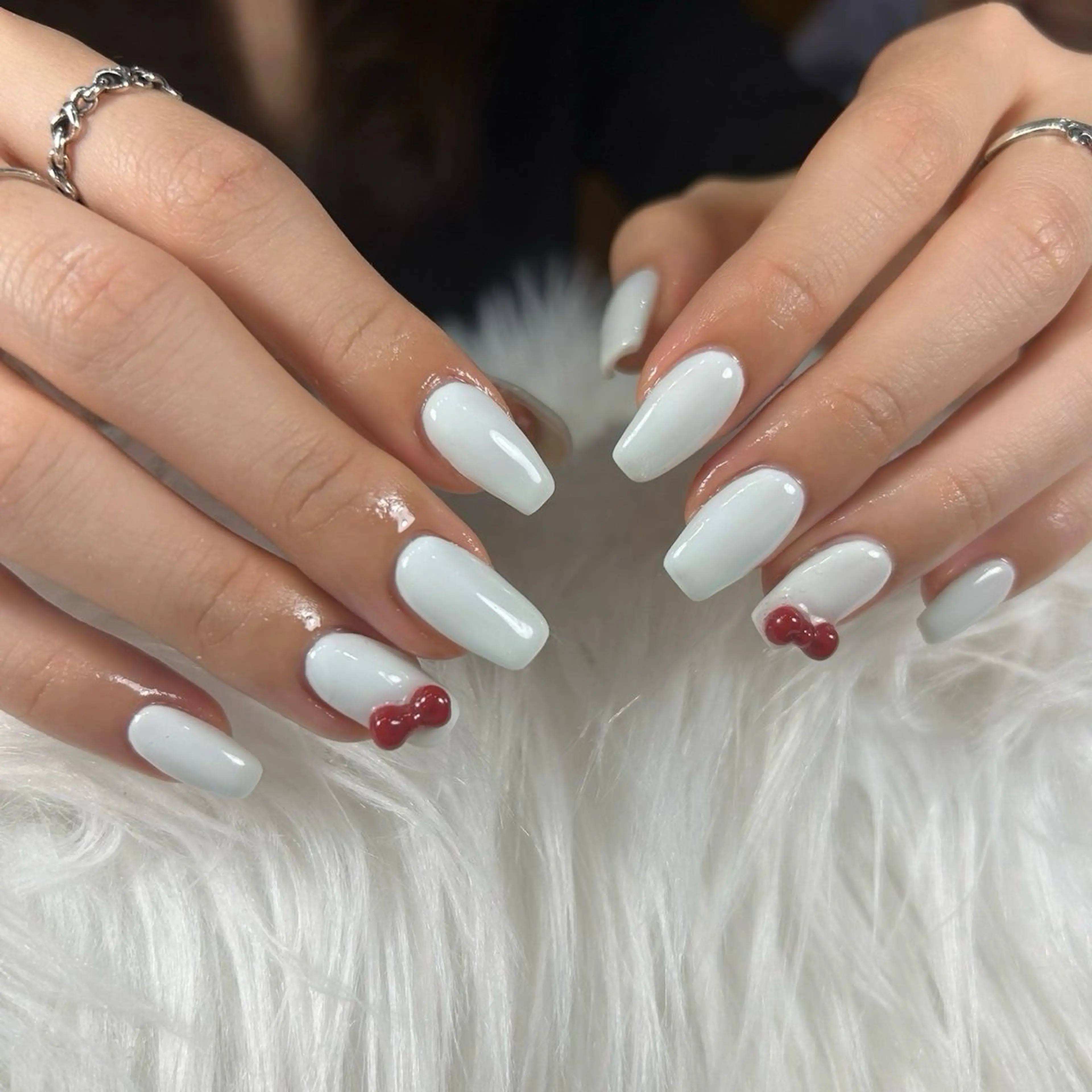 ネイル ハンドネイル 🫧‪Yuri🫧 3月予約受付中🌟のネイルデザイン