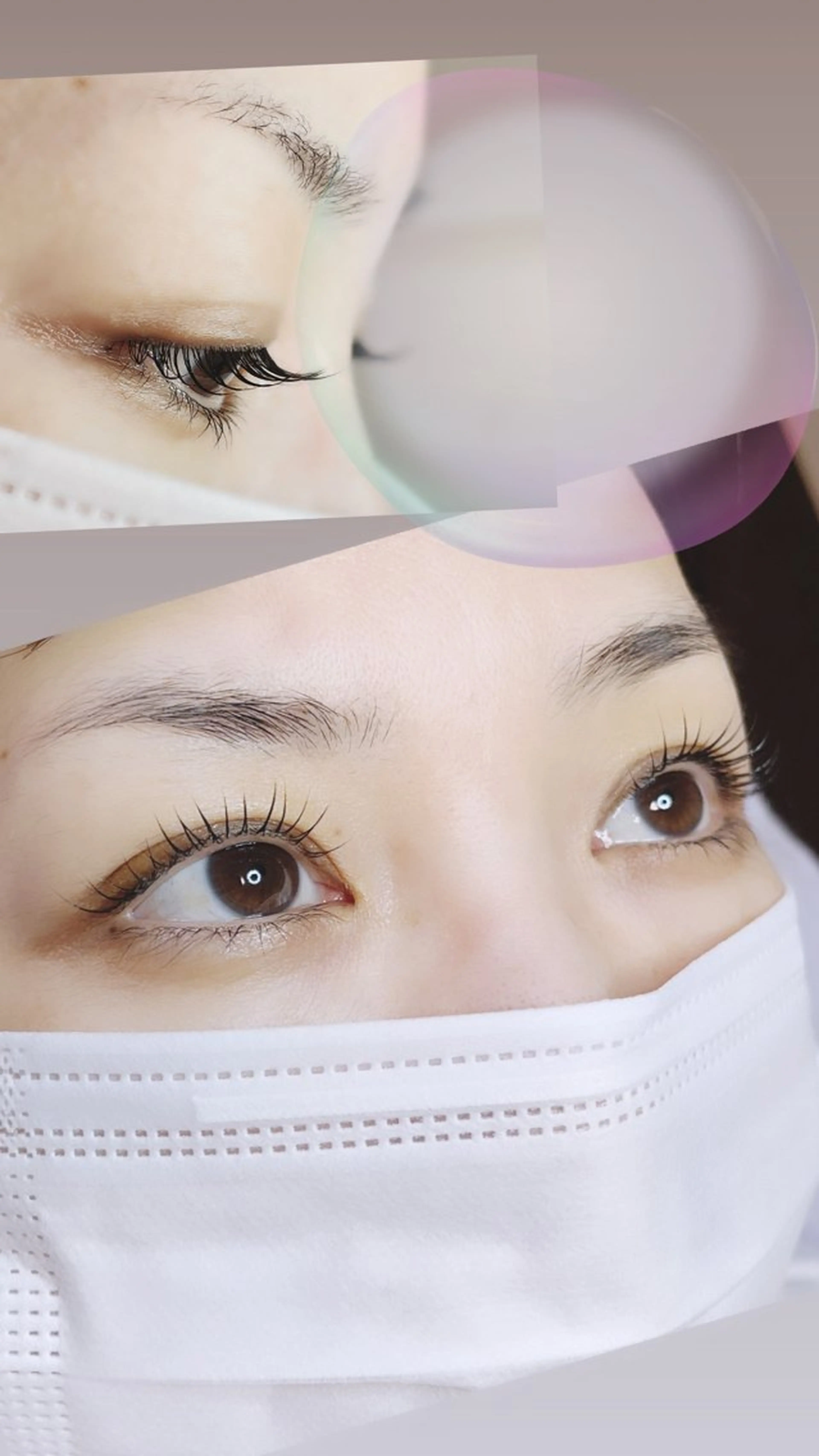 マツエク・マツパ ナチュラル マツパ 隈部 美穂のマツエク・マツパデザイン