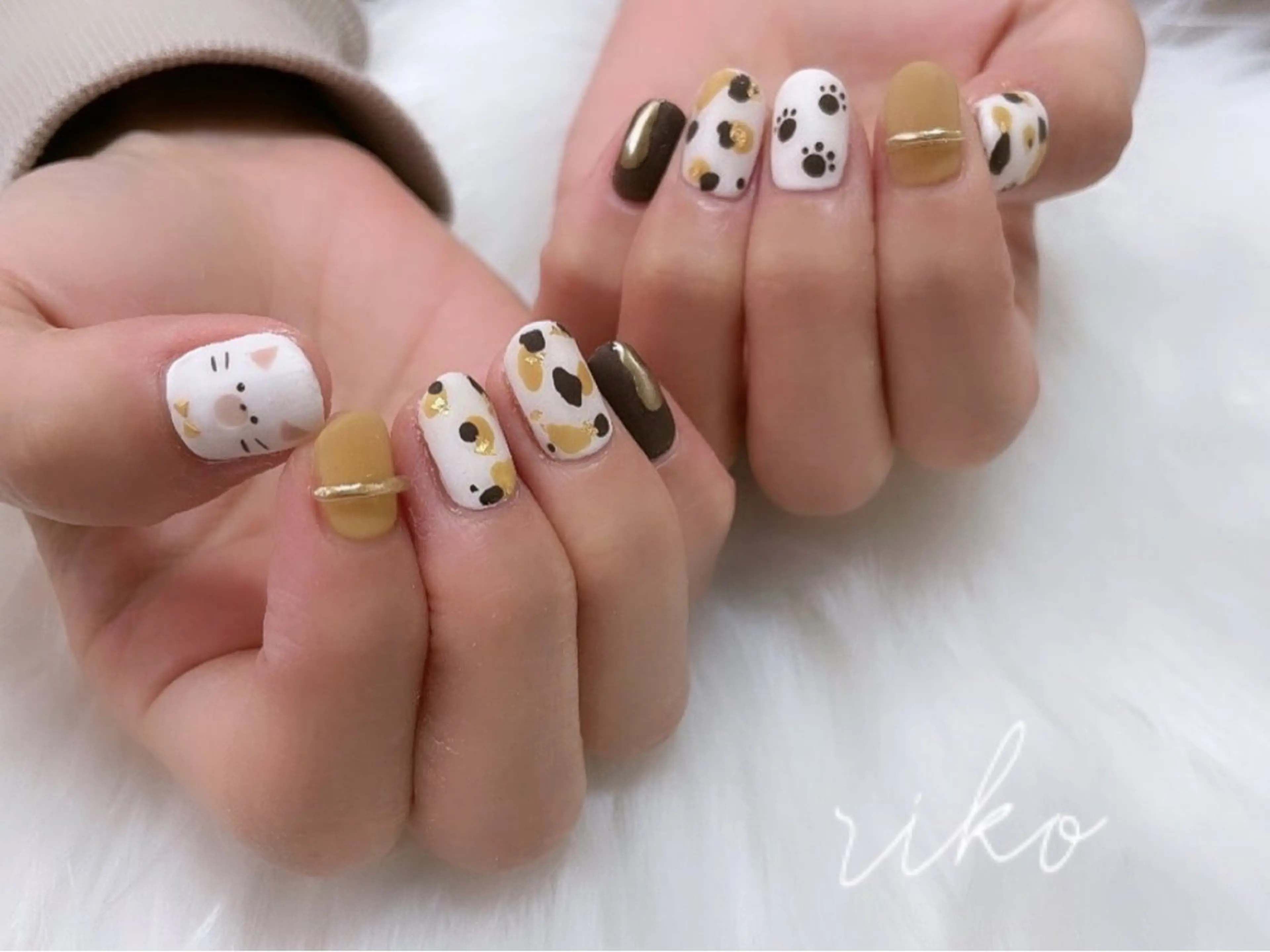 ネイル ハンドネイル riko nailのネイルデザイン