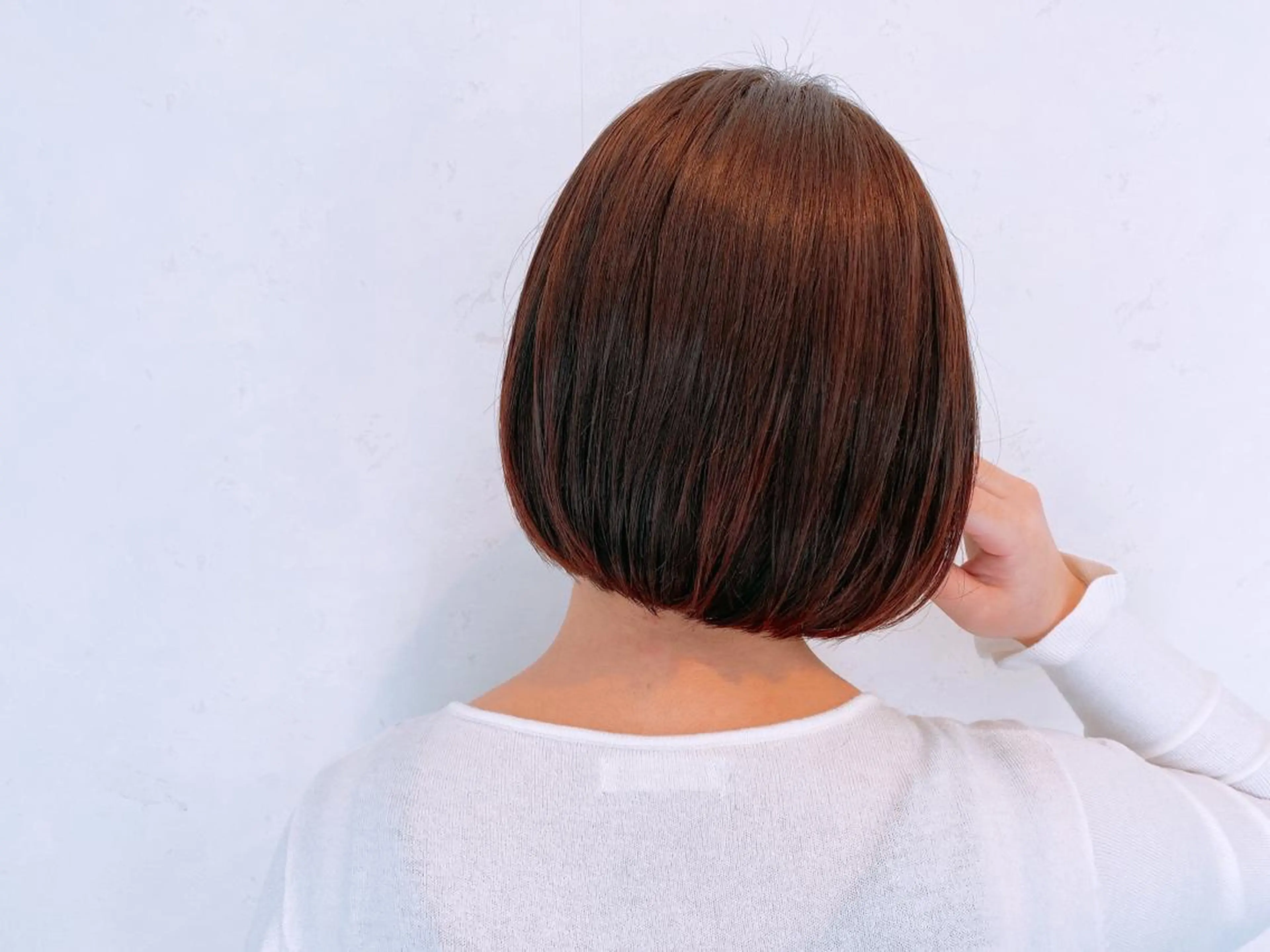 ショート カラー The book hand salon所属・伊藤 さやかのヘアスタイル