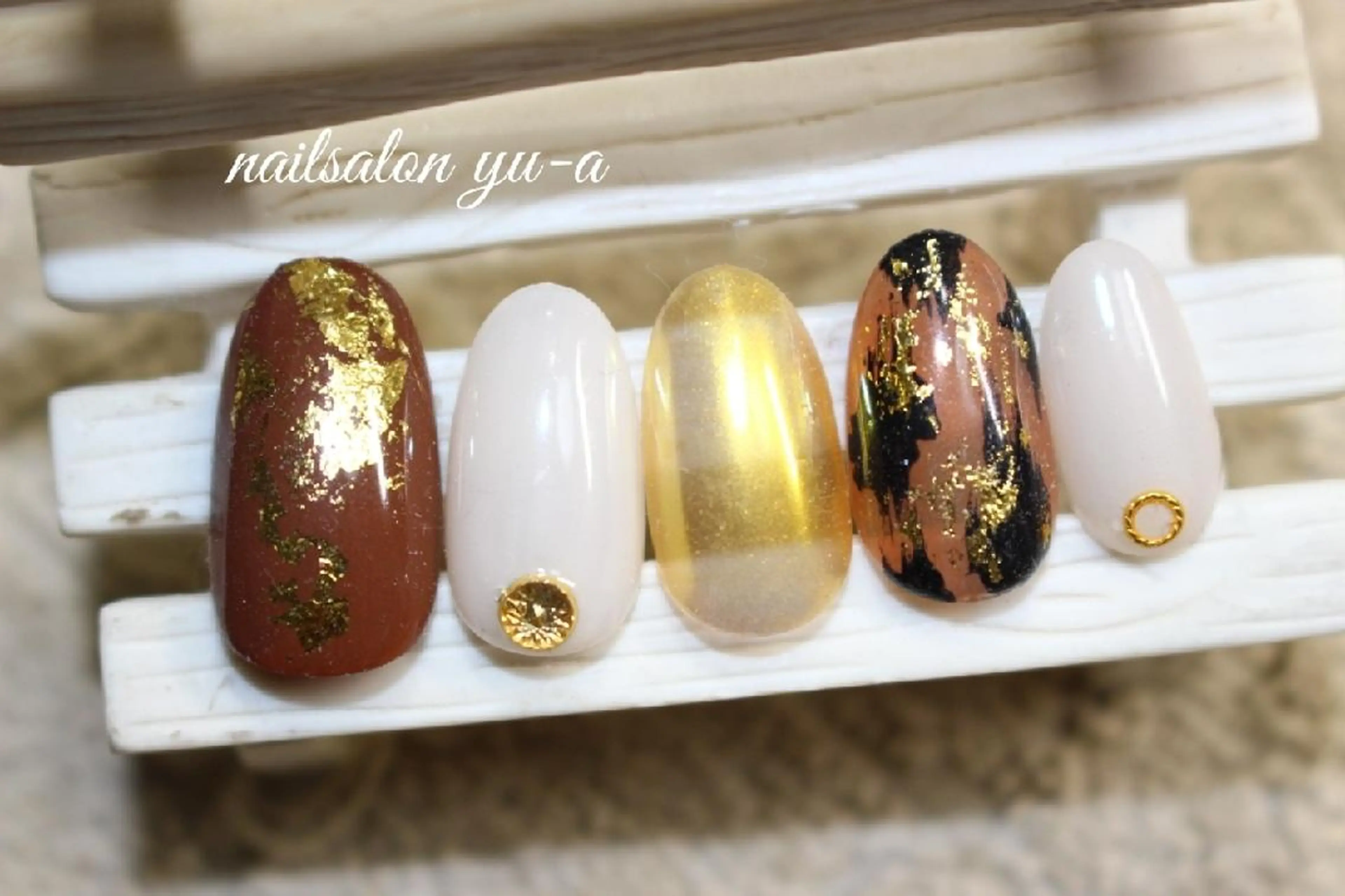 ネイル ハンドネイル yu-a☆  ネイル ＆ホワイトニングのネイルデザイン