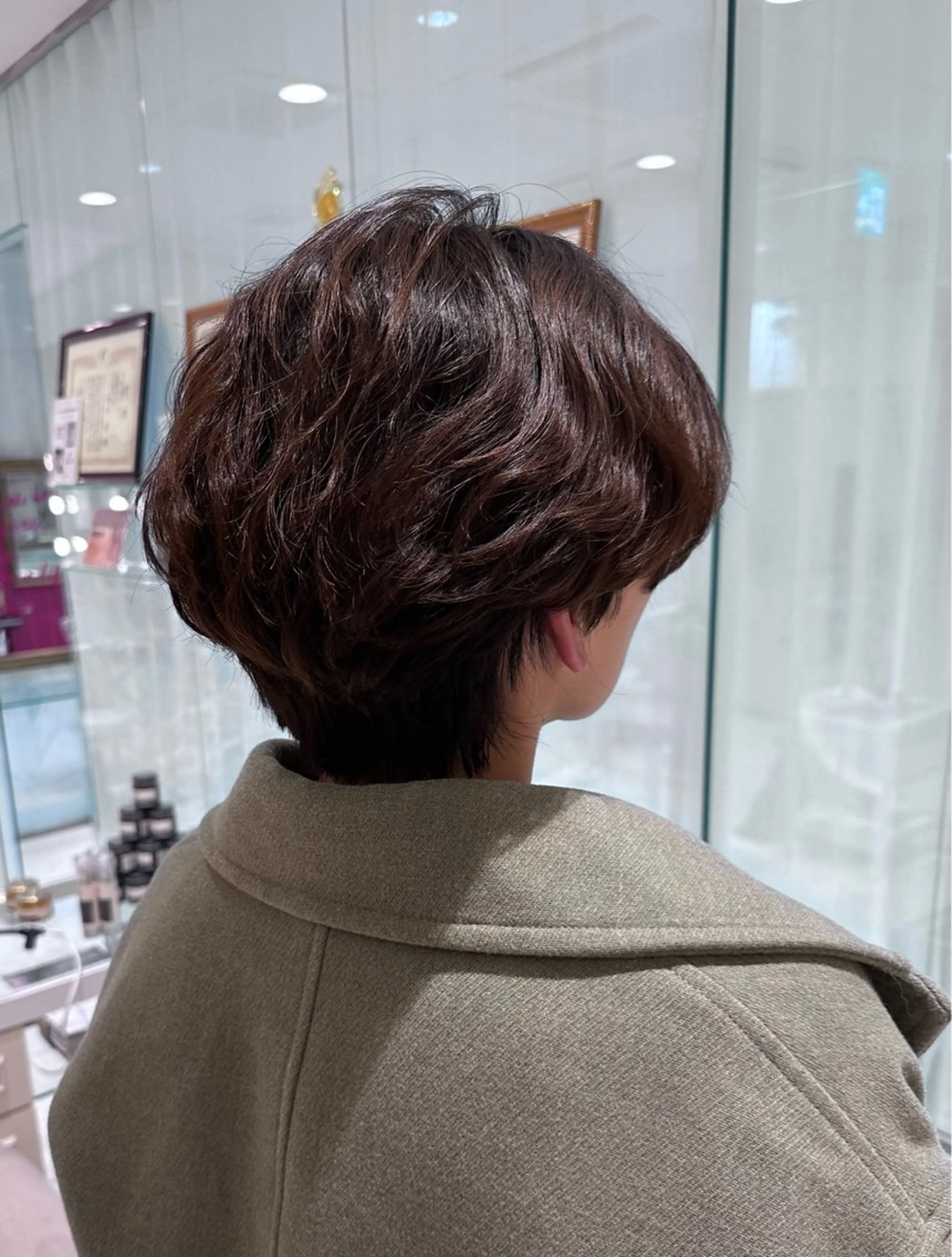 パーマ 半田 陽菜のヘアスタイル