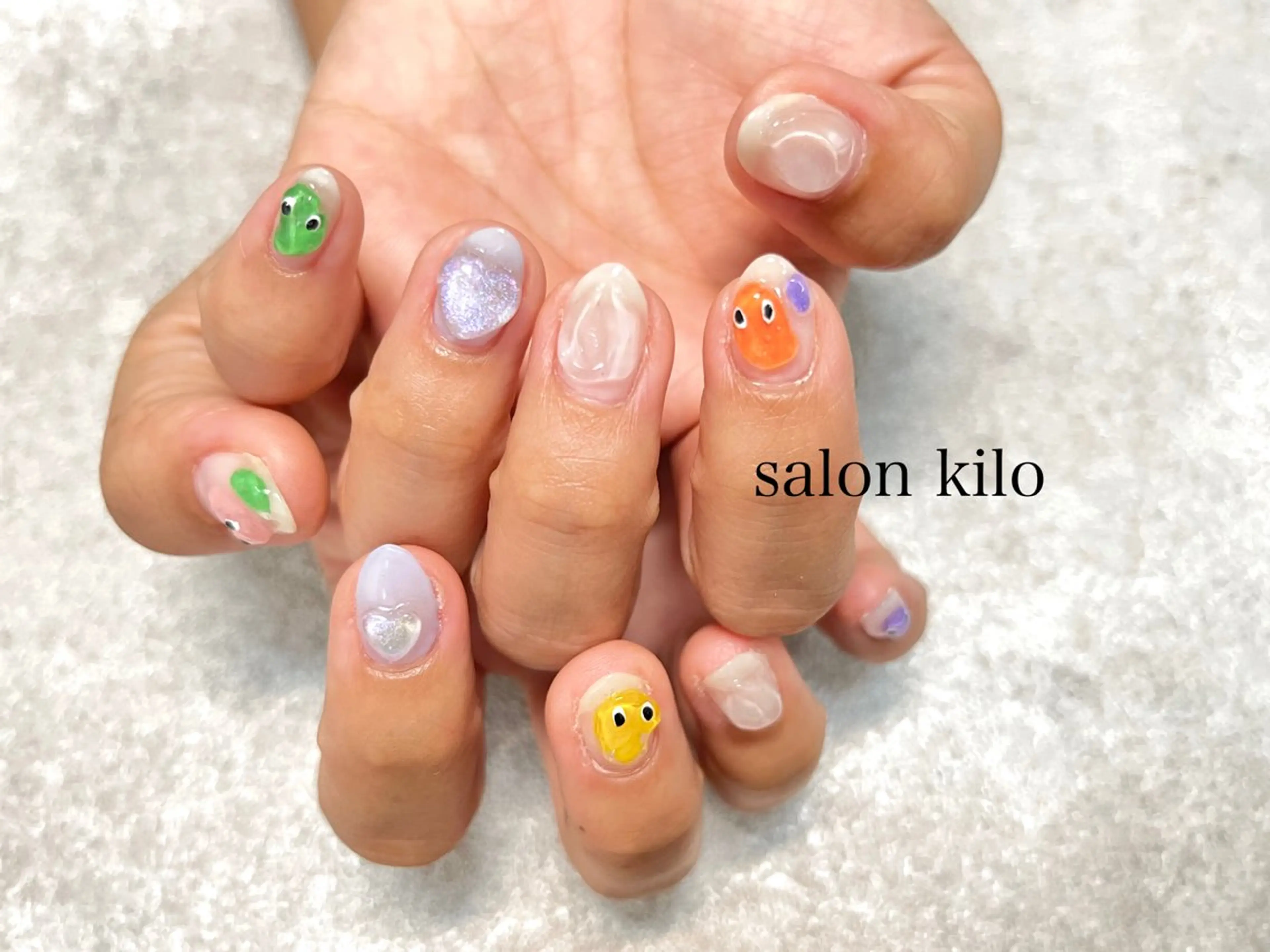 ネイル ハンドネイル salon kiloのネイルデザイン
