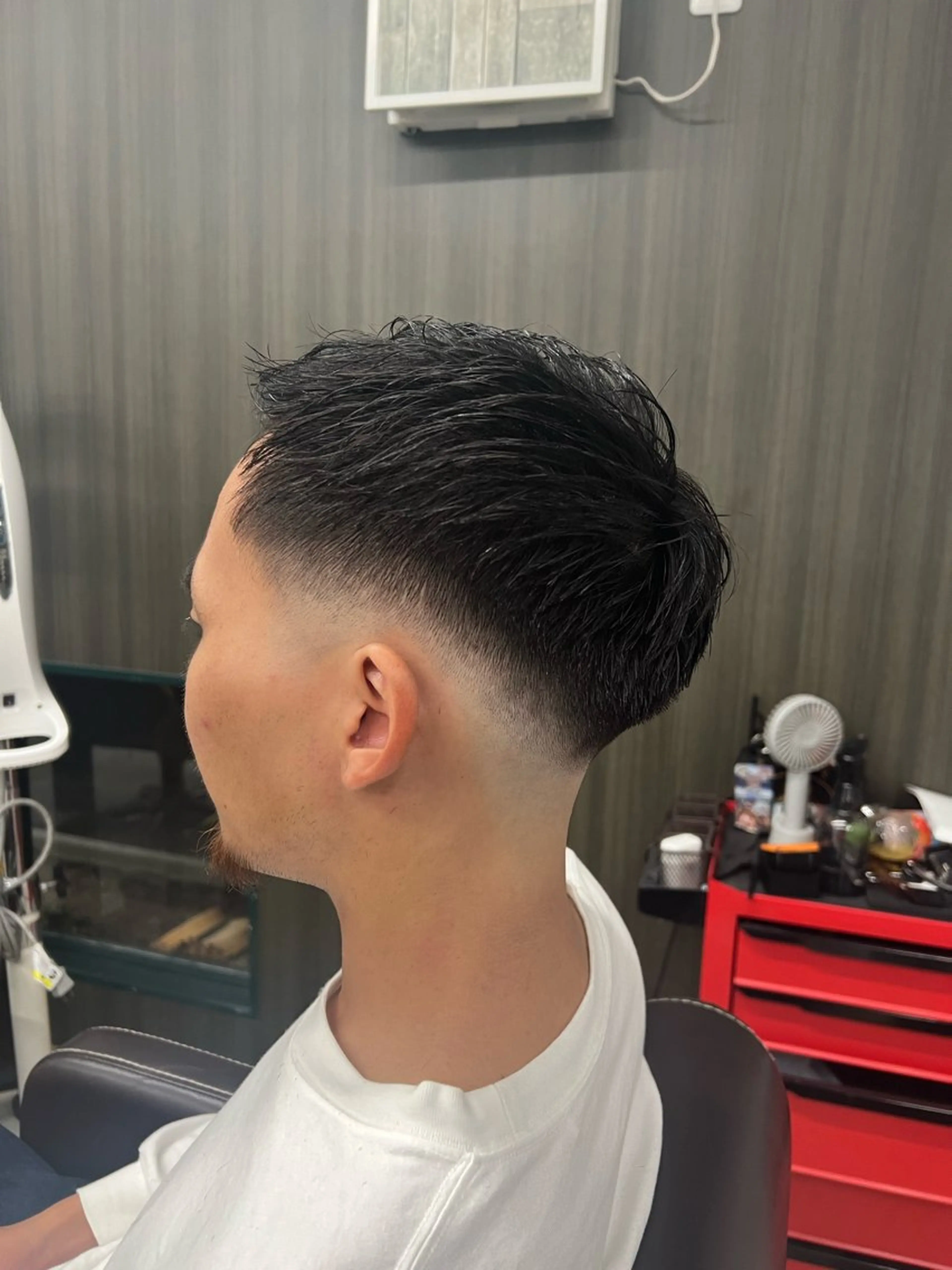 ショート メンズ カット 竹内 翼のヘアスタイル