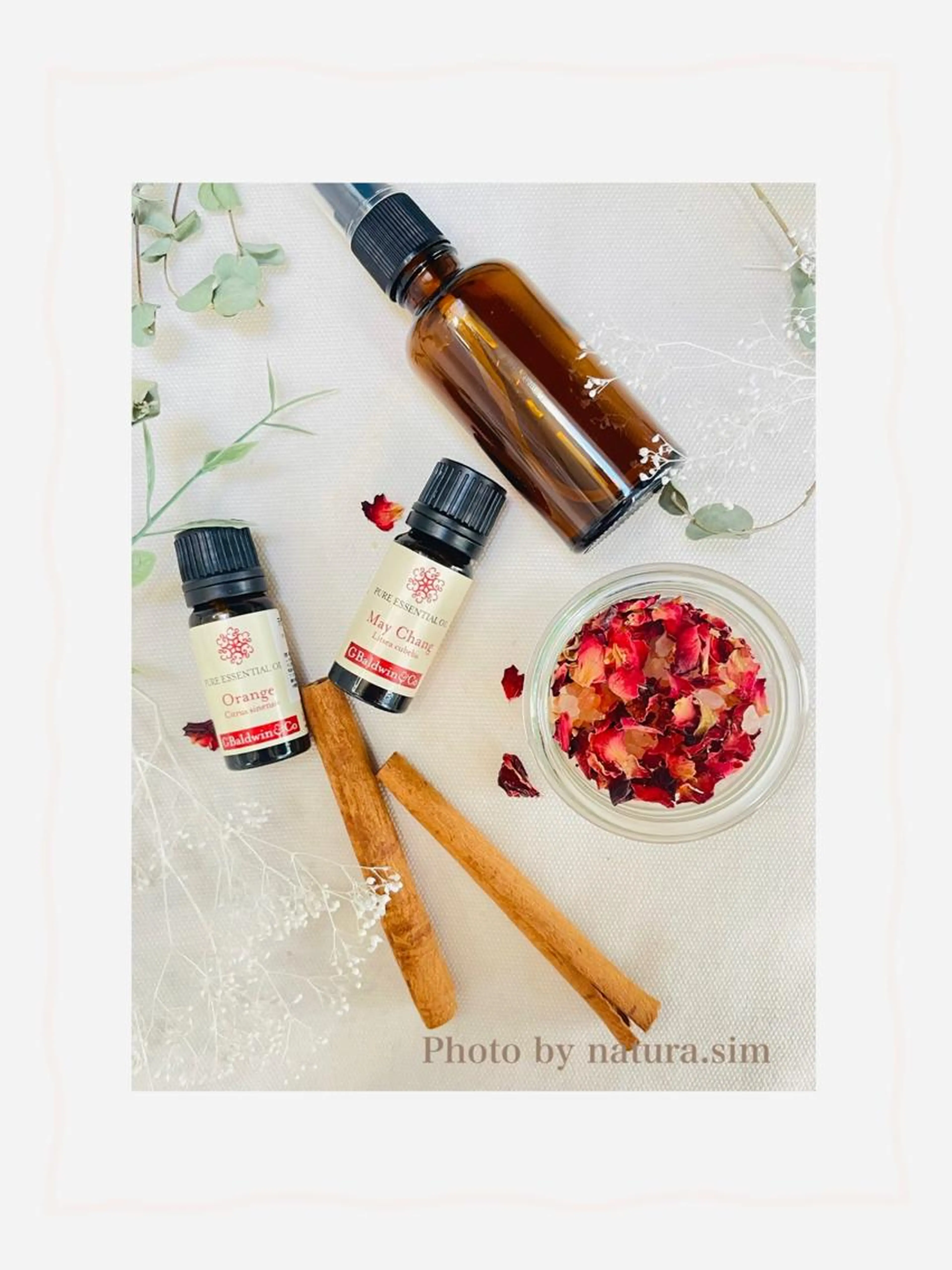 調香体験 4回コース より深く香りの世界を探求したい方にぴったりの4回コースの写真